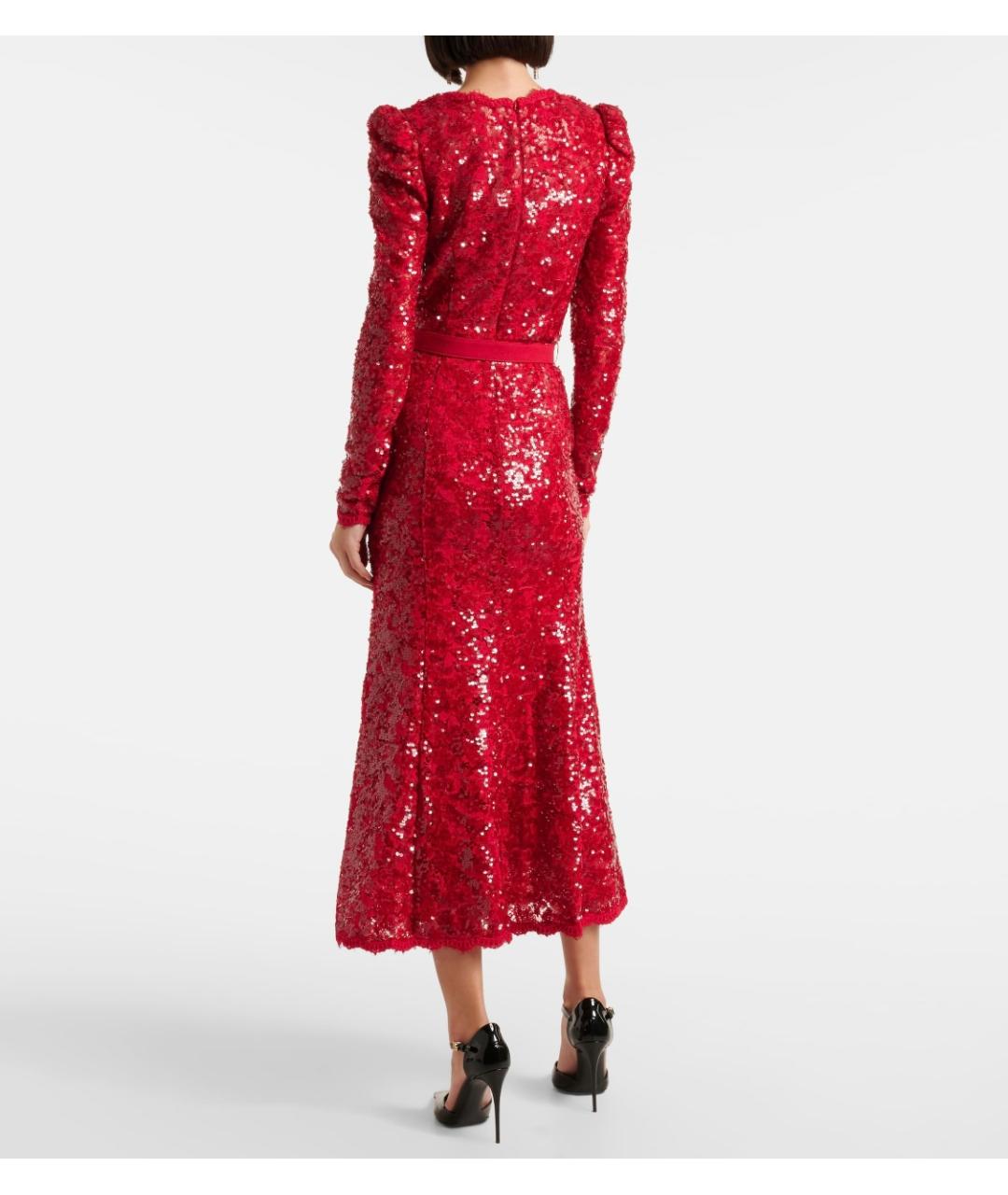 REBECCA VALLANCE Красное вечернее платье, фото 3