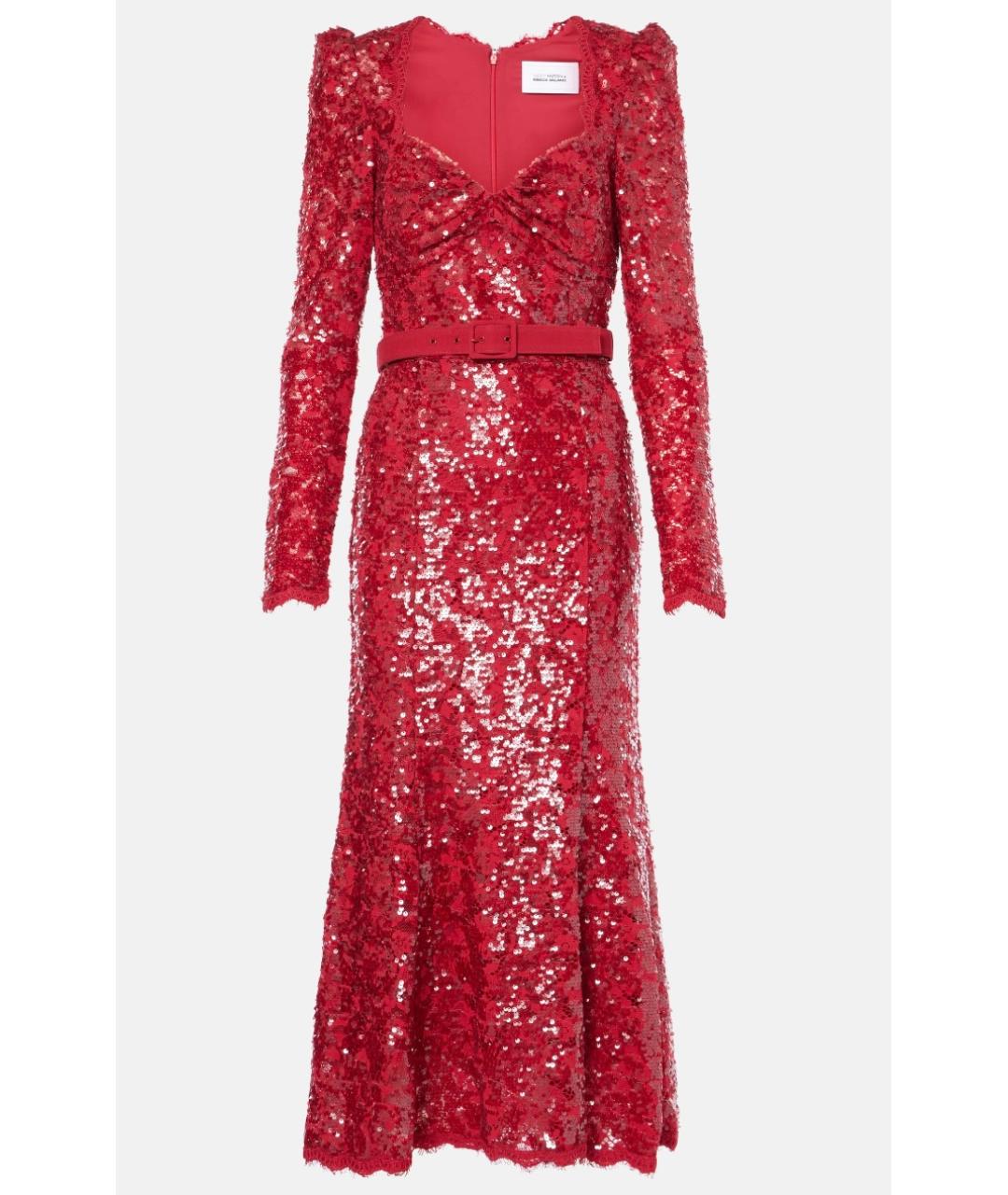REBECCA VALLANCE Красное вечернее платье, фото 5