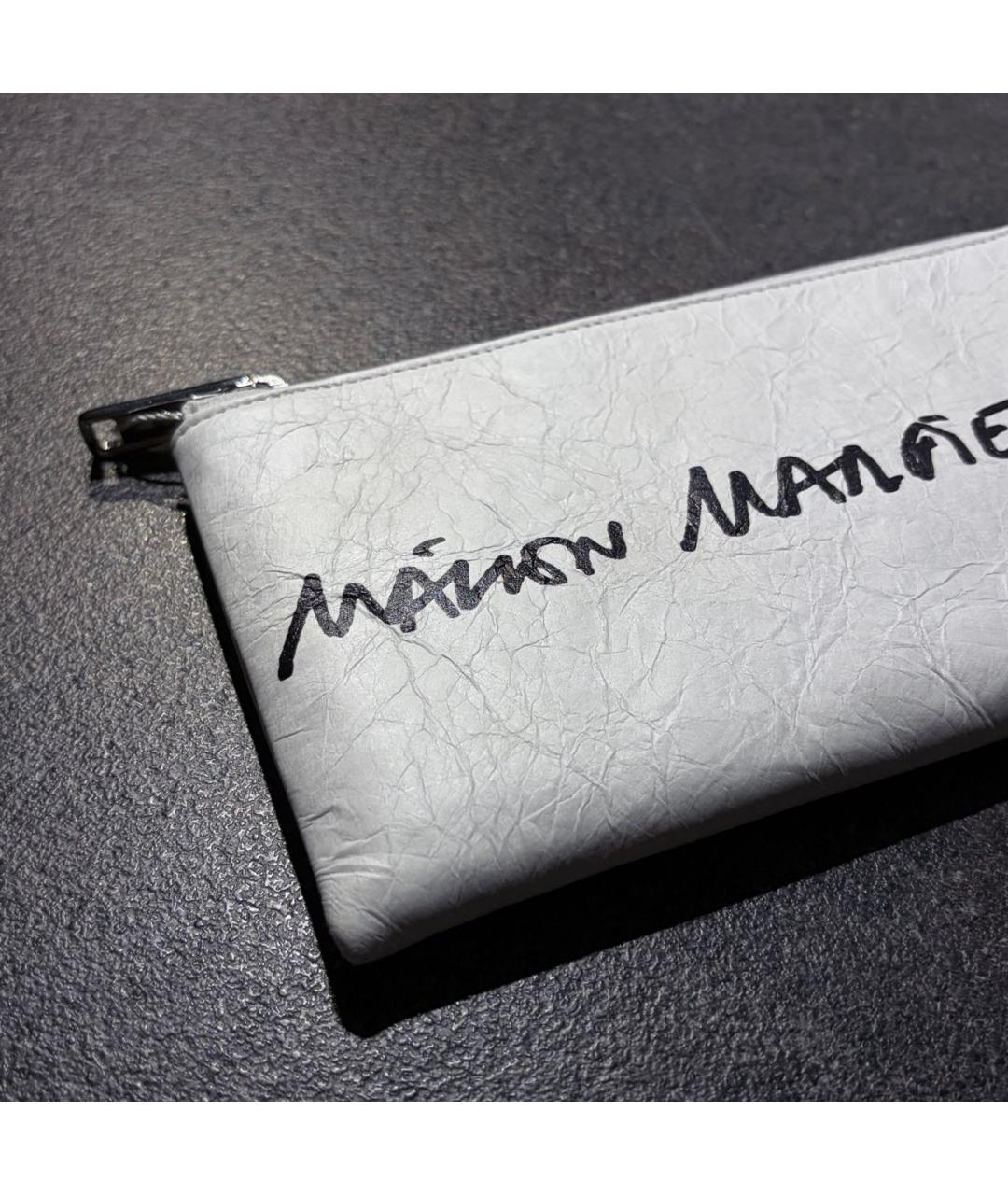 MM6 MAISON MARGIELA Белый кошелек из искусственной кожи, фото 4