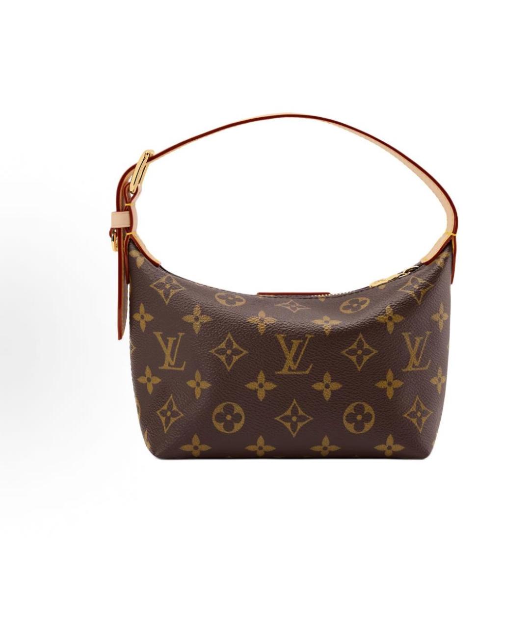 LOUIS VUITTON Коричневая сумка через плечо, фото 3