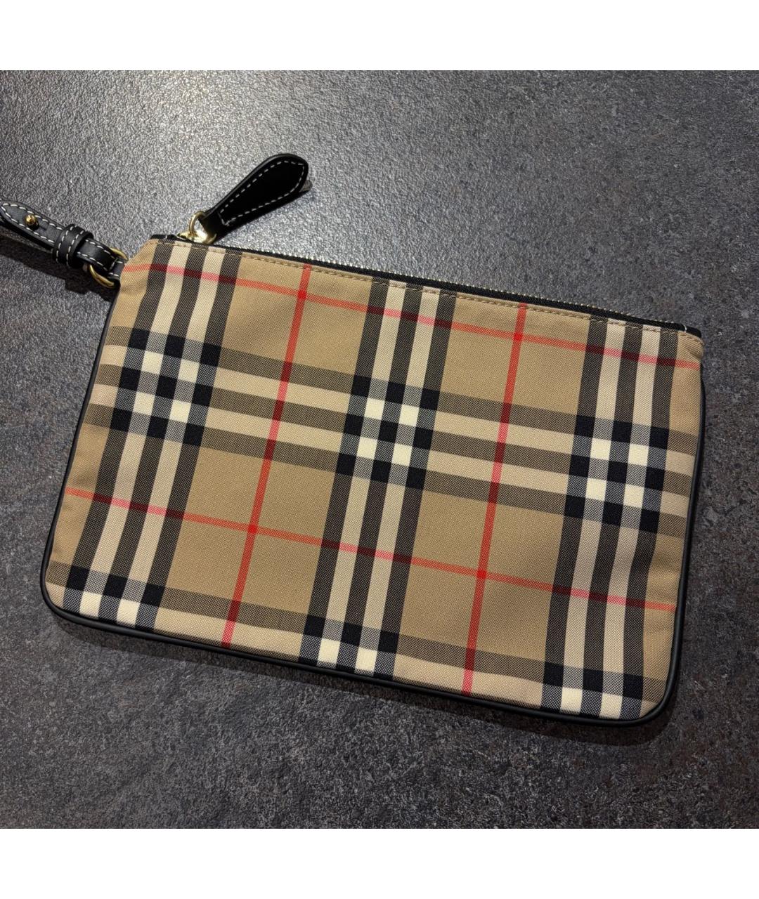 BURBERRY Бежевая барсетка, фото 2