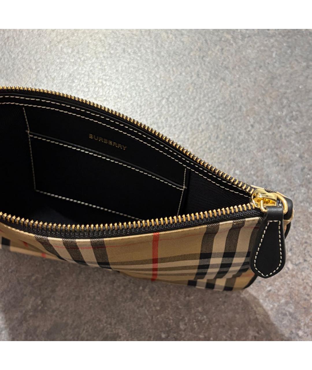 BURBERRY Бежевая барсетка, фото 6