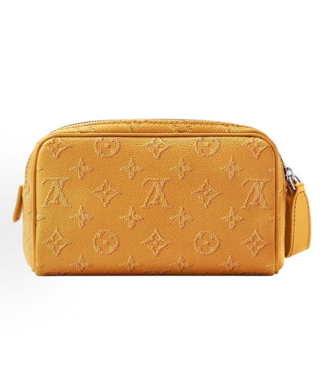 LOUIS VUITTON Оранжевая косметичка, фото 3