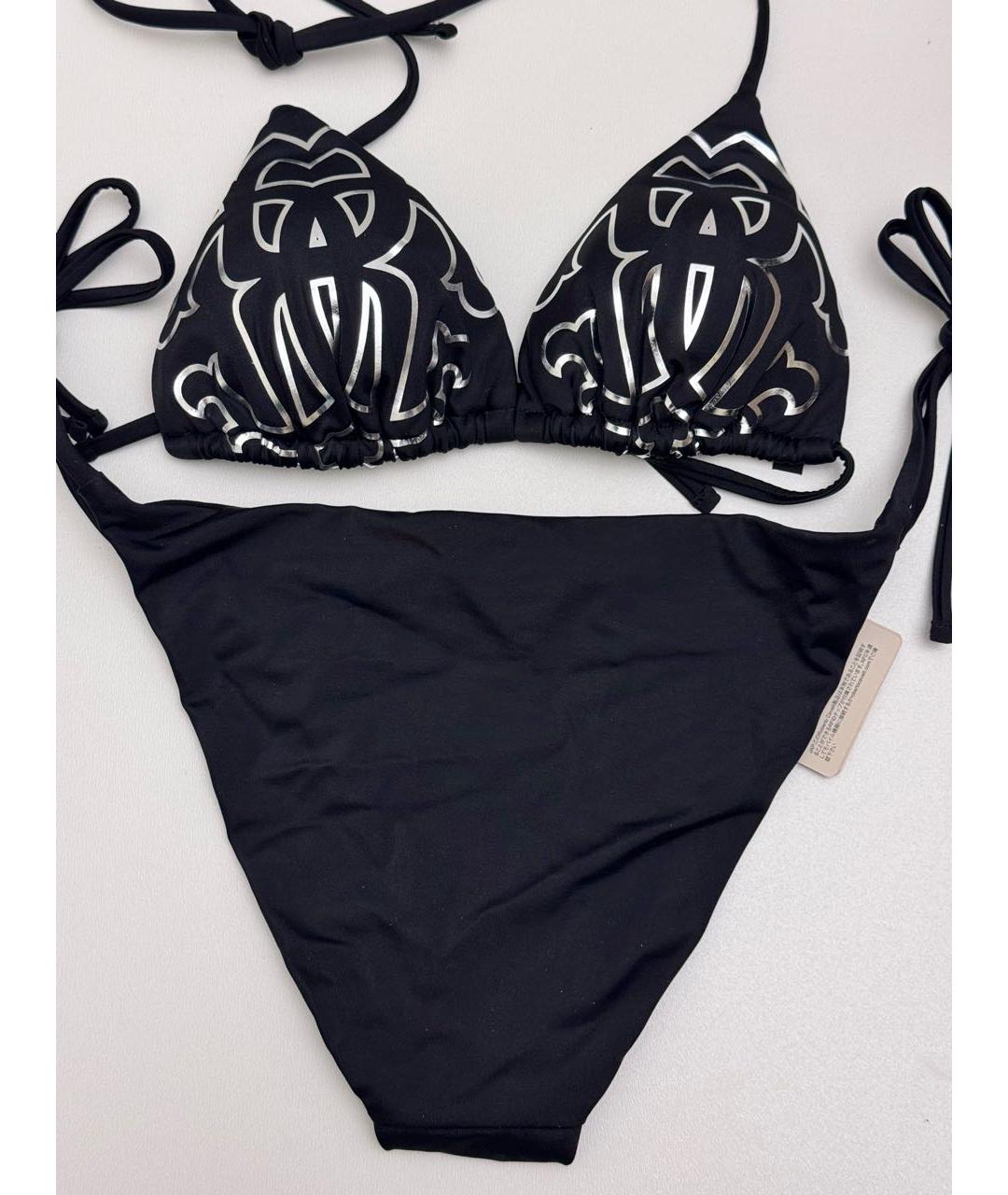 ROBERTO CAVALLI Черный купальник, фото 3