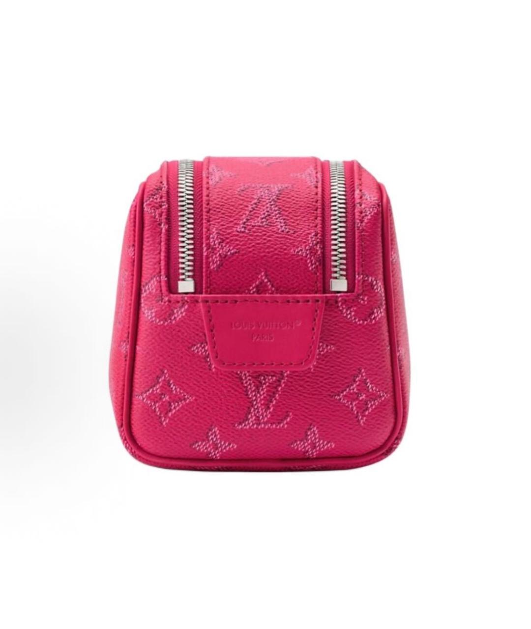 LOUIS VUITTON Розовая косметичка, фото 4