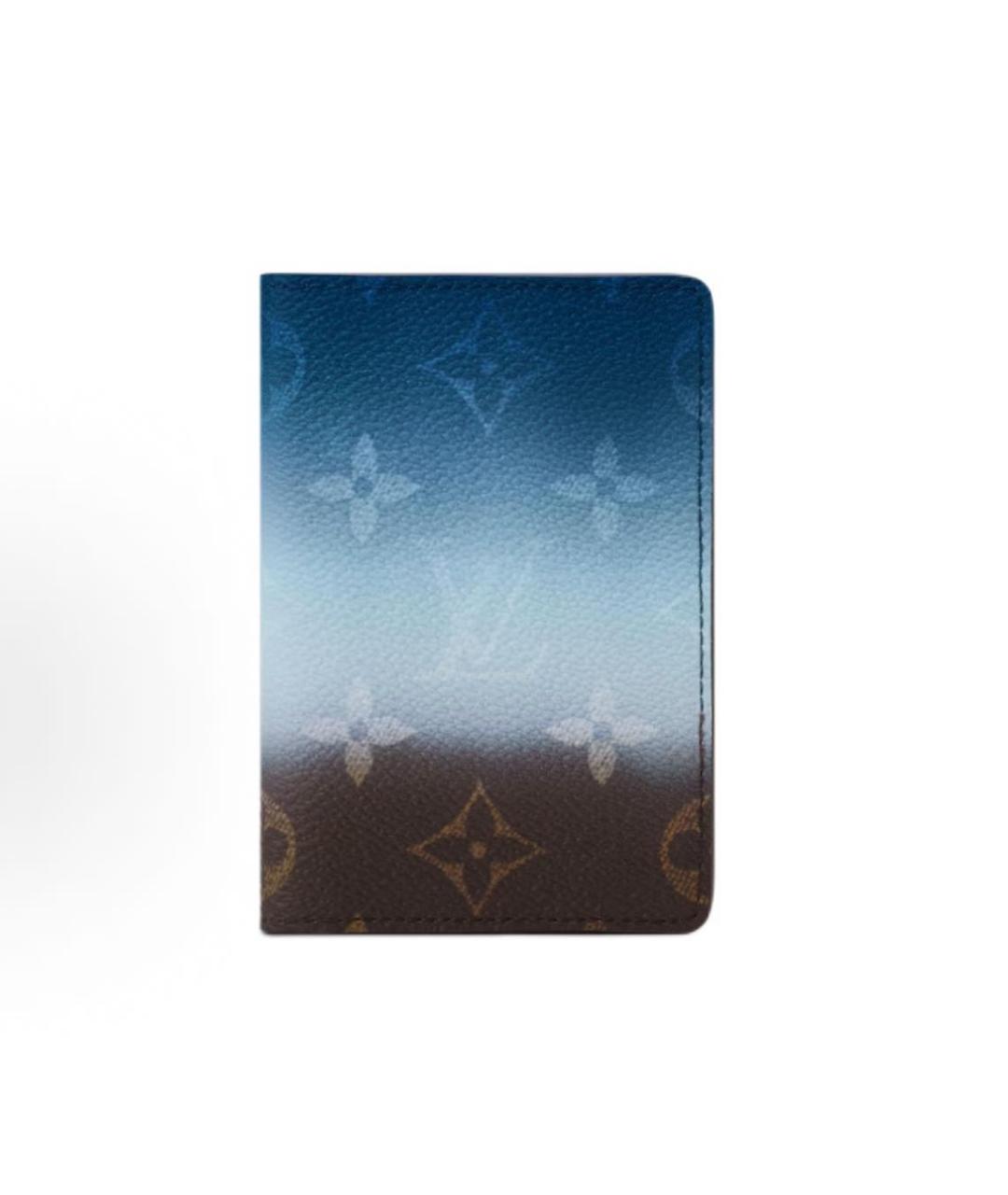 LOUIS VUITTON Синий кардхолдер, фото 5