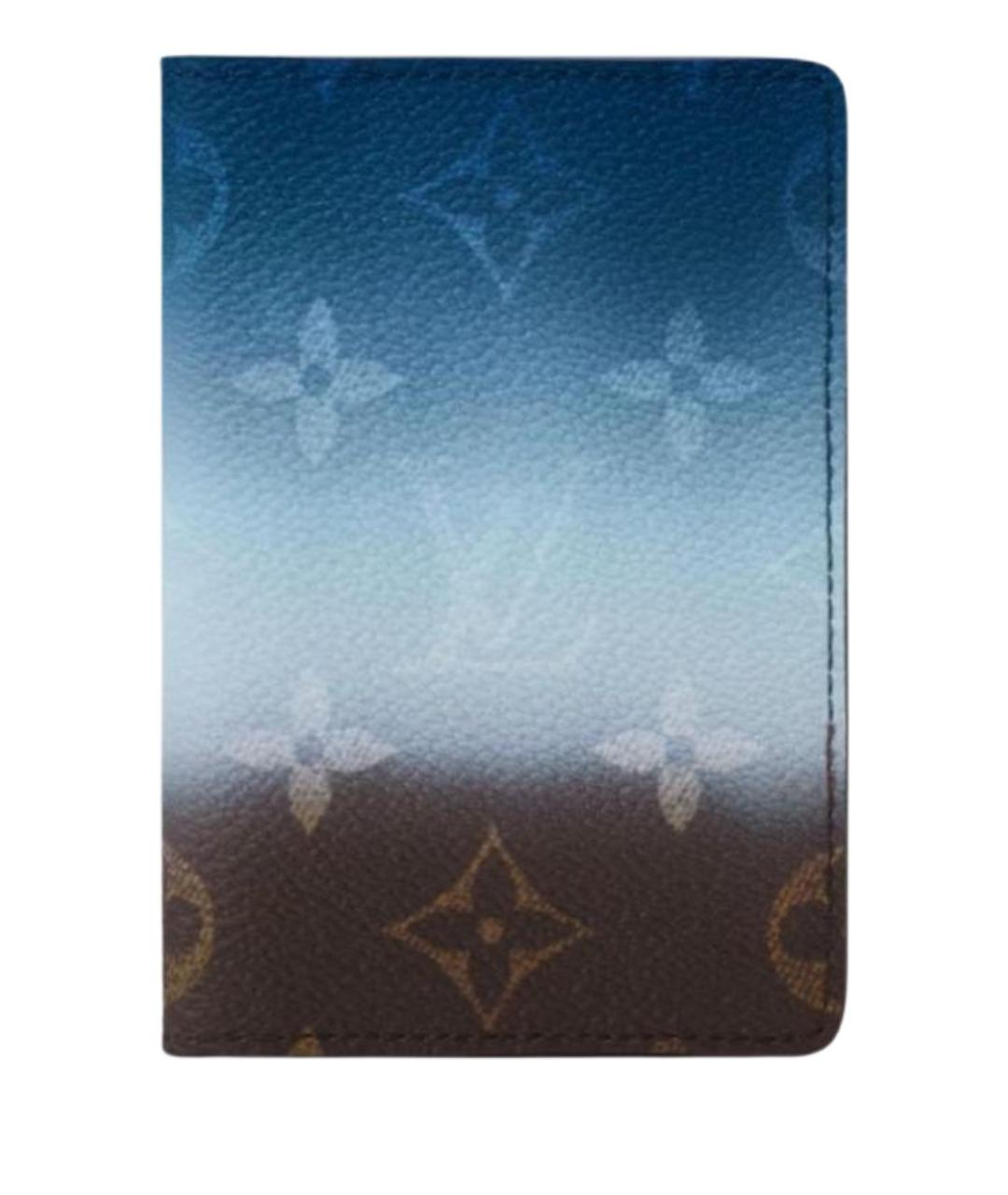 LOUIS VUITTON Синий кардхолдер, фото 1