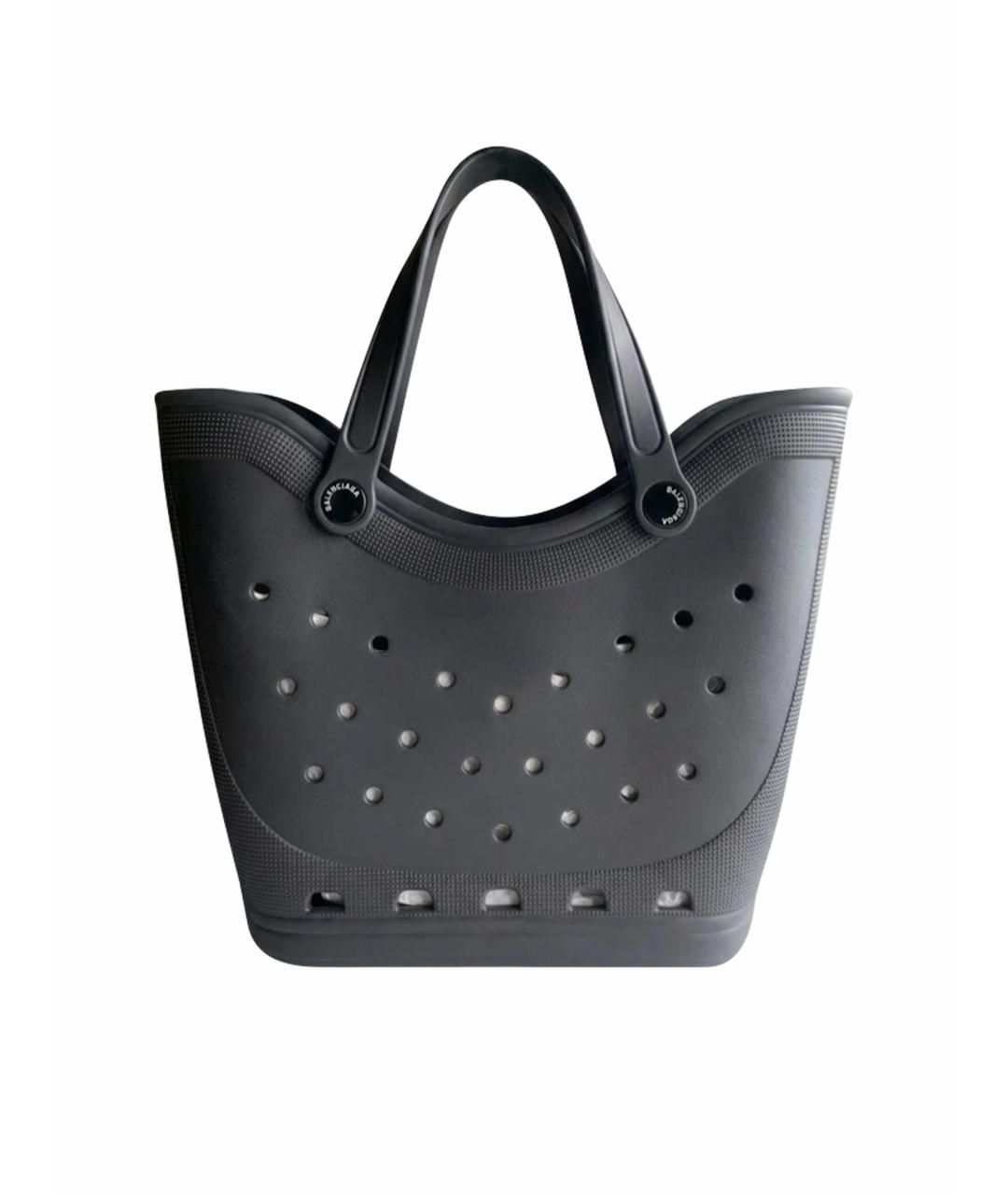 BALENCIAGA Черная сумка тоут, фото 1