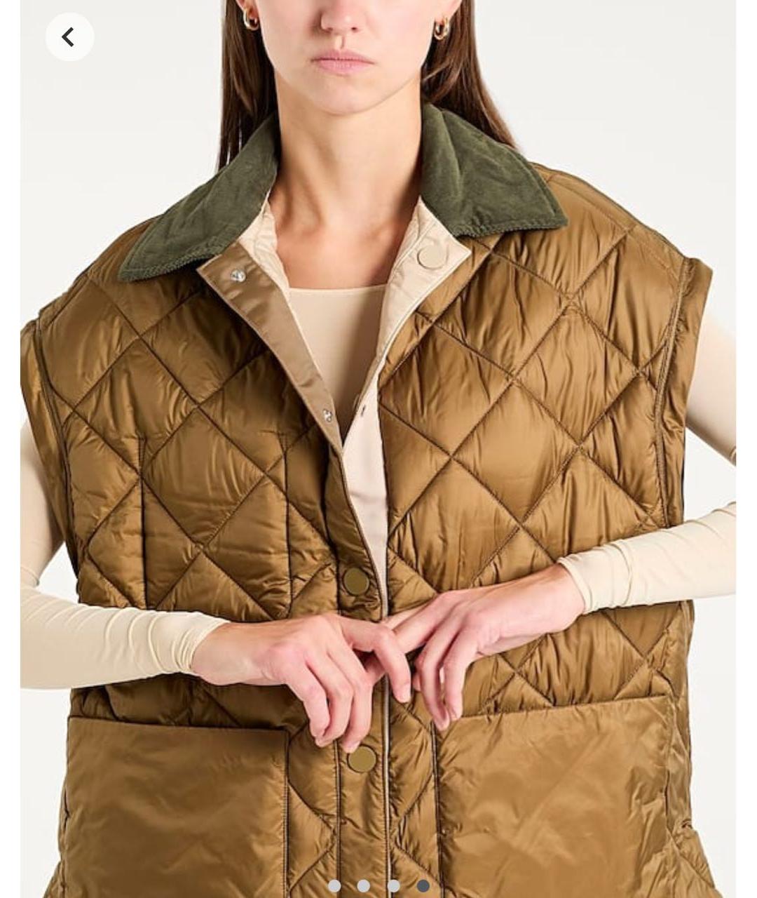 MAX&CO Коричневая полиамидовая куртка, фото 8