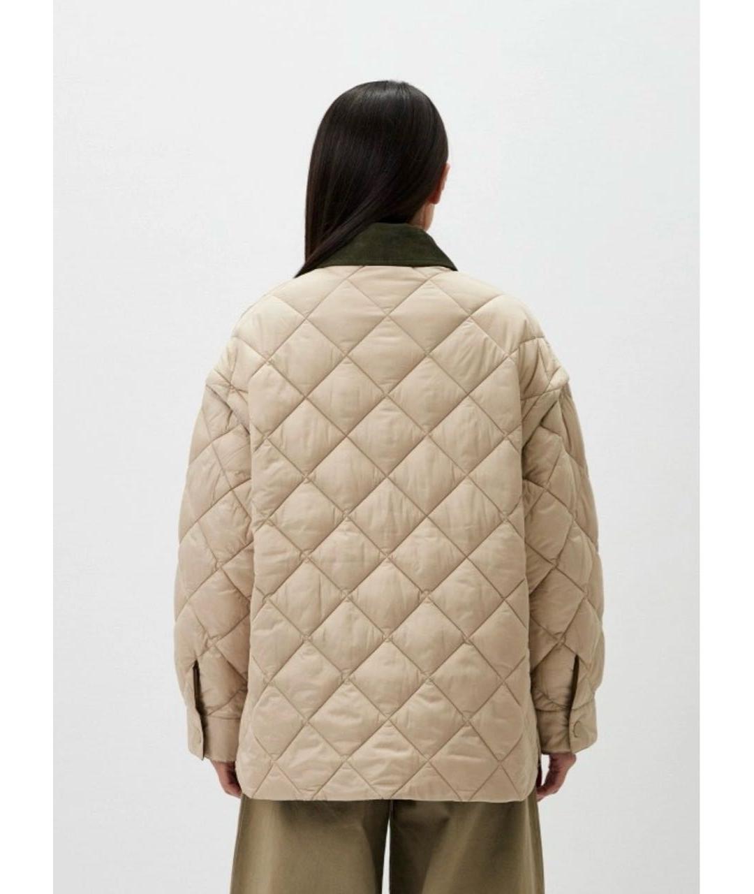 MAX&CO Коричневая полиамидовая куртка, фото 7