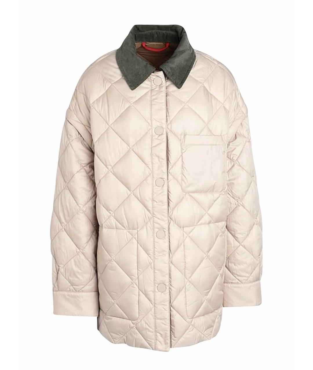 MAX&CO Коричневая полиамидовая куртка, фото 1