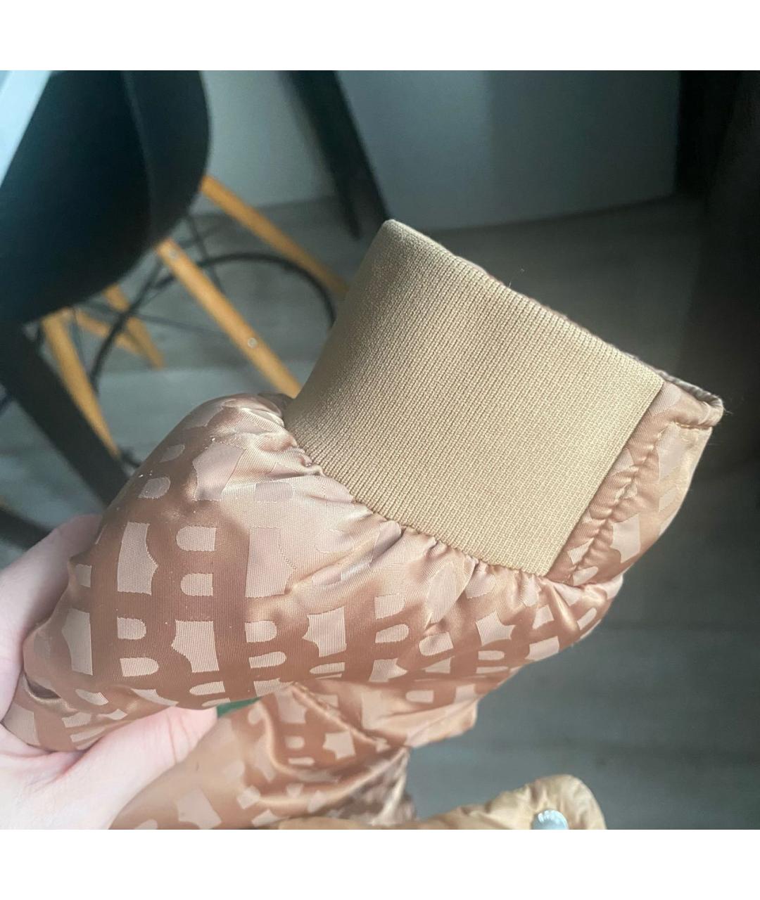 HUGO BOSS Золотая полиэстеровая куртка, фото 5