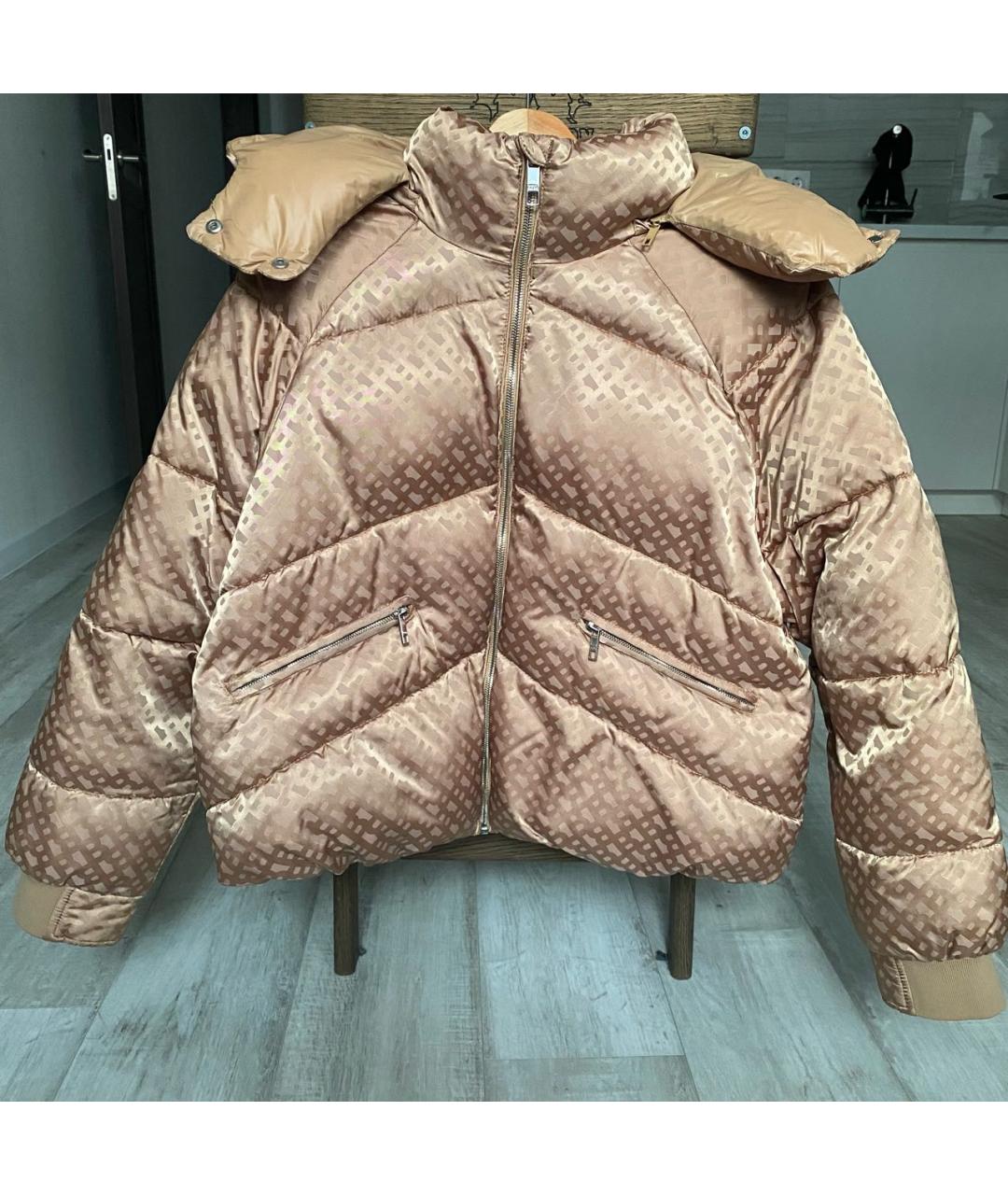 HUGO BOSS Золотая полиэстеровая куртка, фото 8