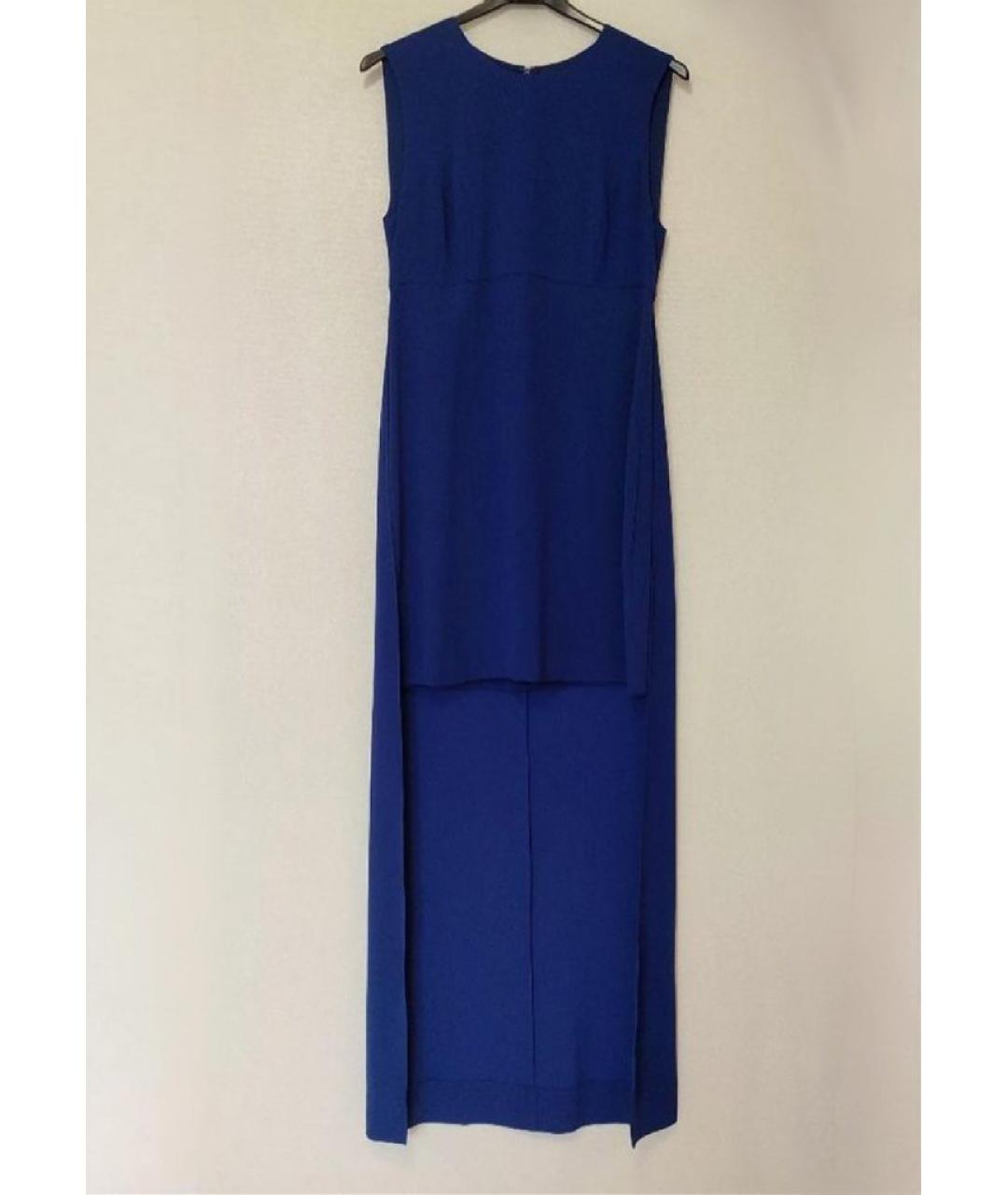 BCBG MAXAZRIA Синее полиэстеровое коктейльное платье, фото 9