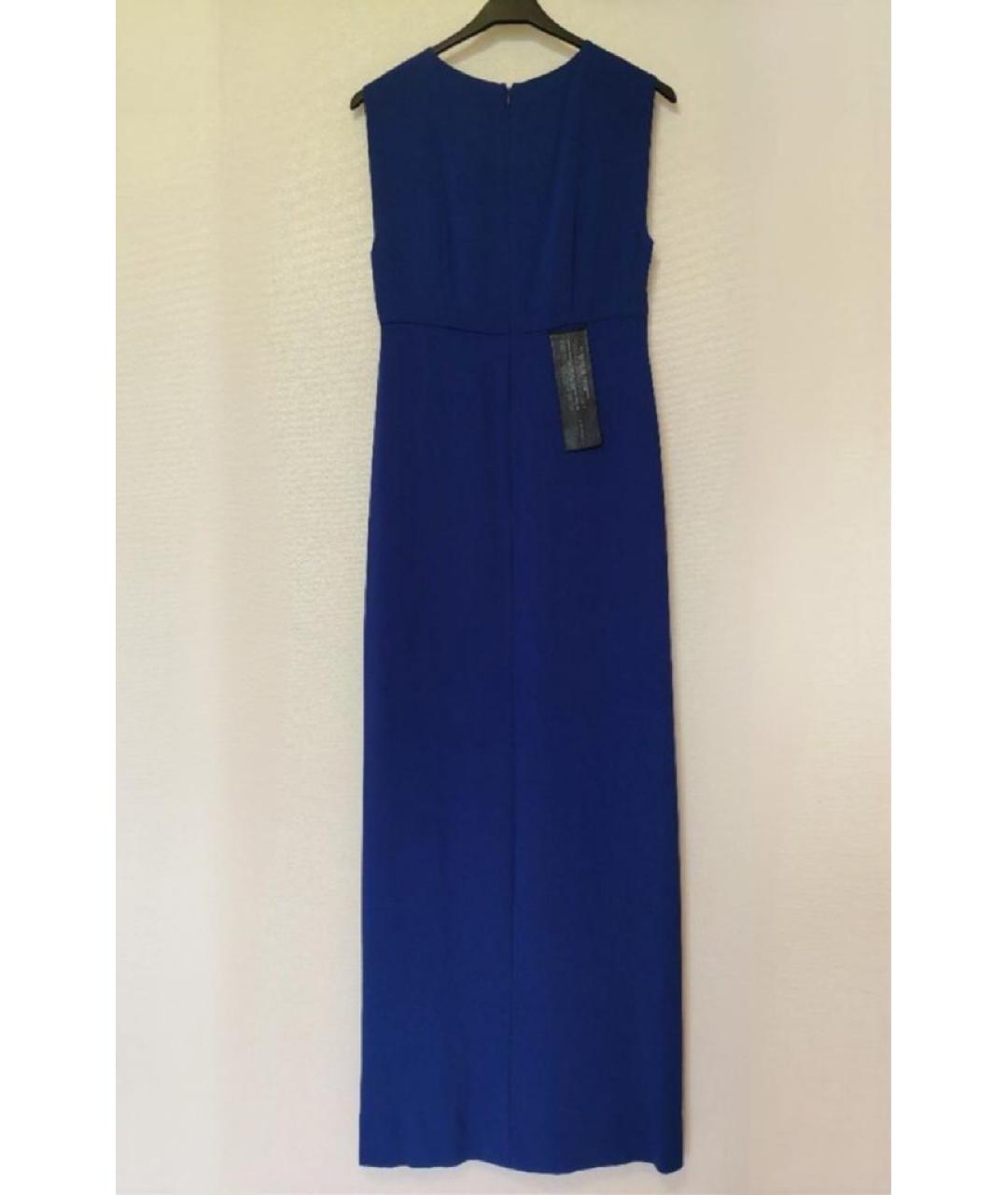 BCBG MAXAZRIA Синее полиэстеровое коктейльное платье, фото 2