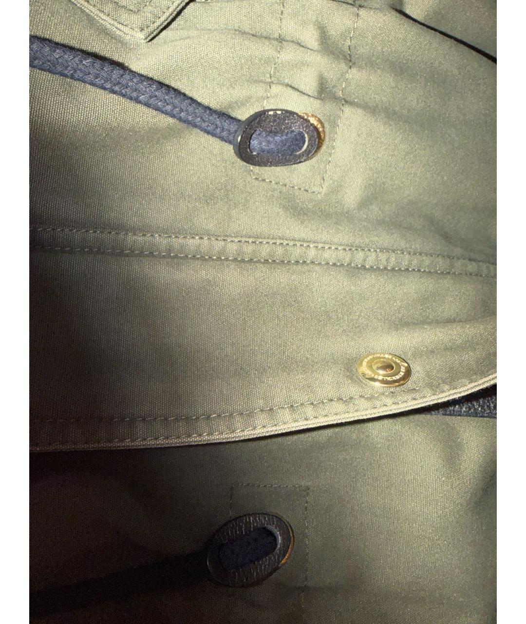 MOOSE KNUCKLES Зеленая хлопковая парка, фото 5