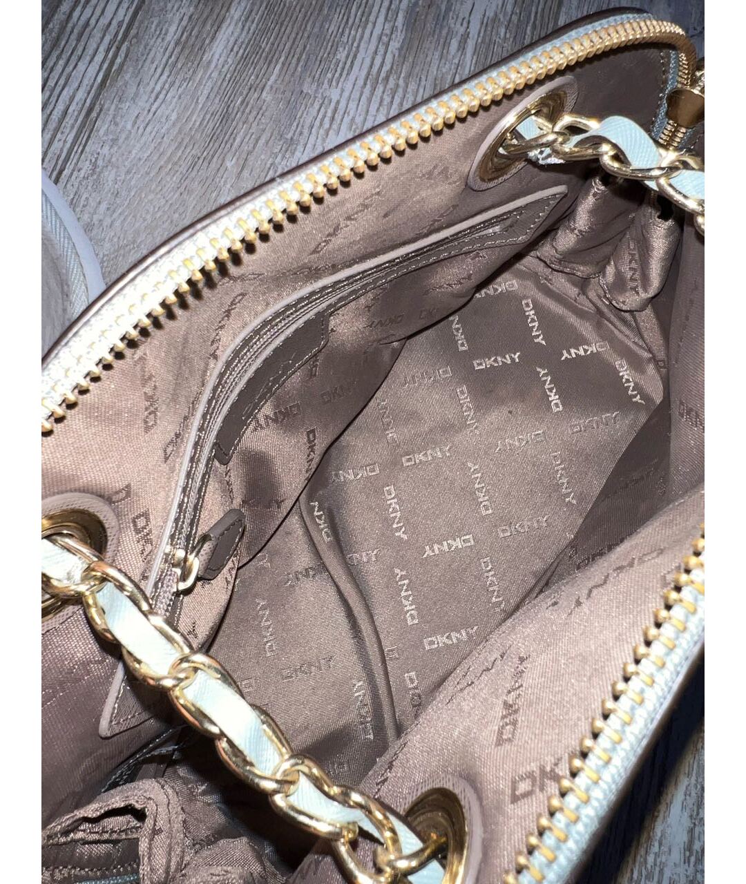 DKNY Кожаная сумка тоут, фото 4