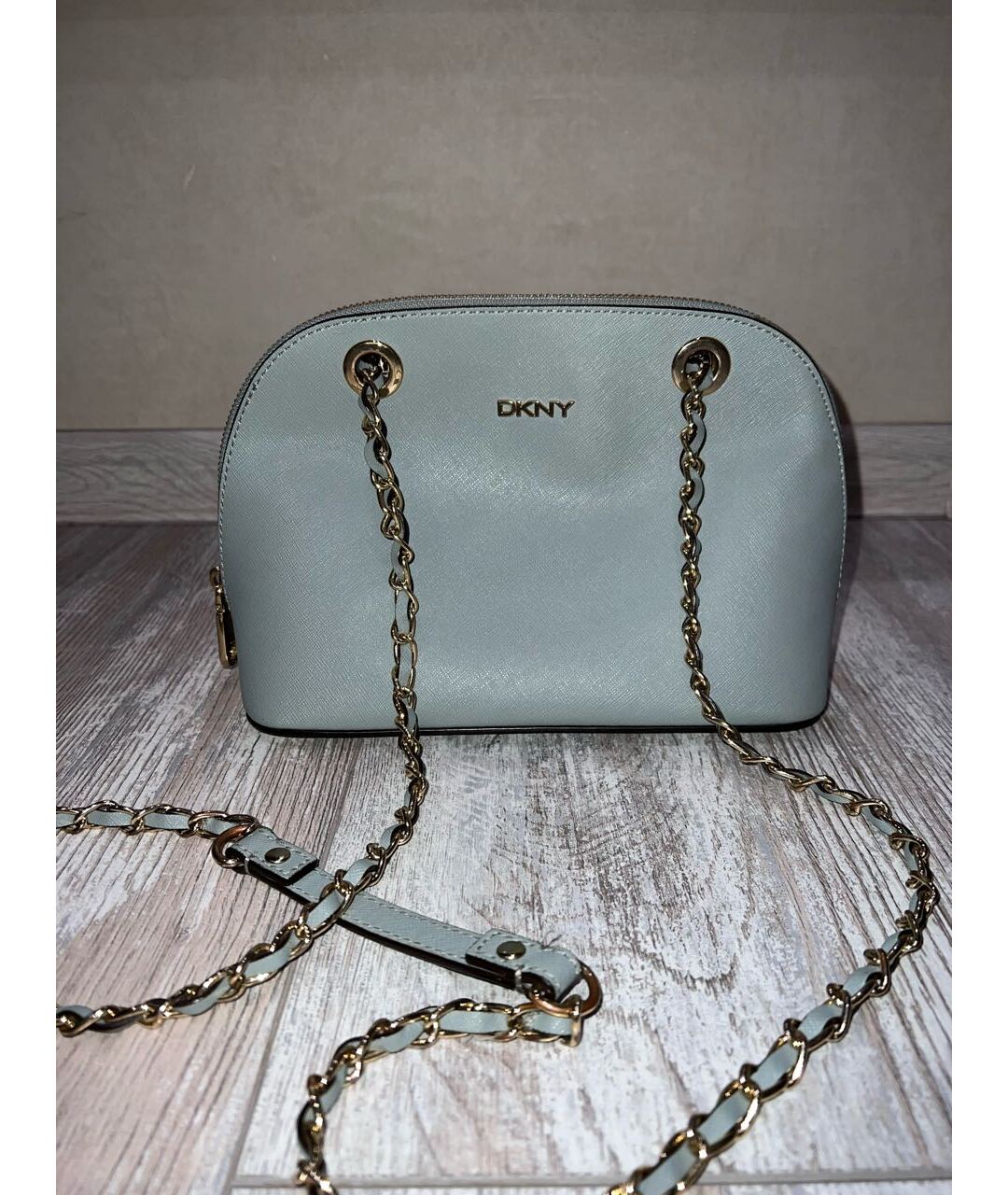 DKNY Кожаная сумка тоут, фото 5
