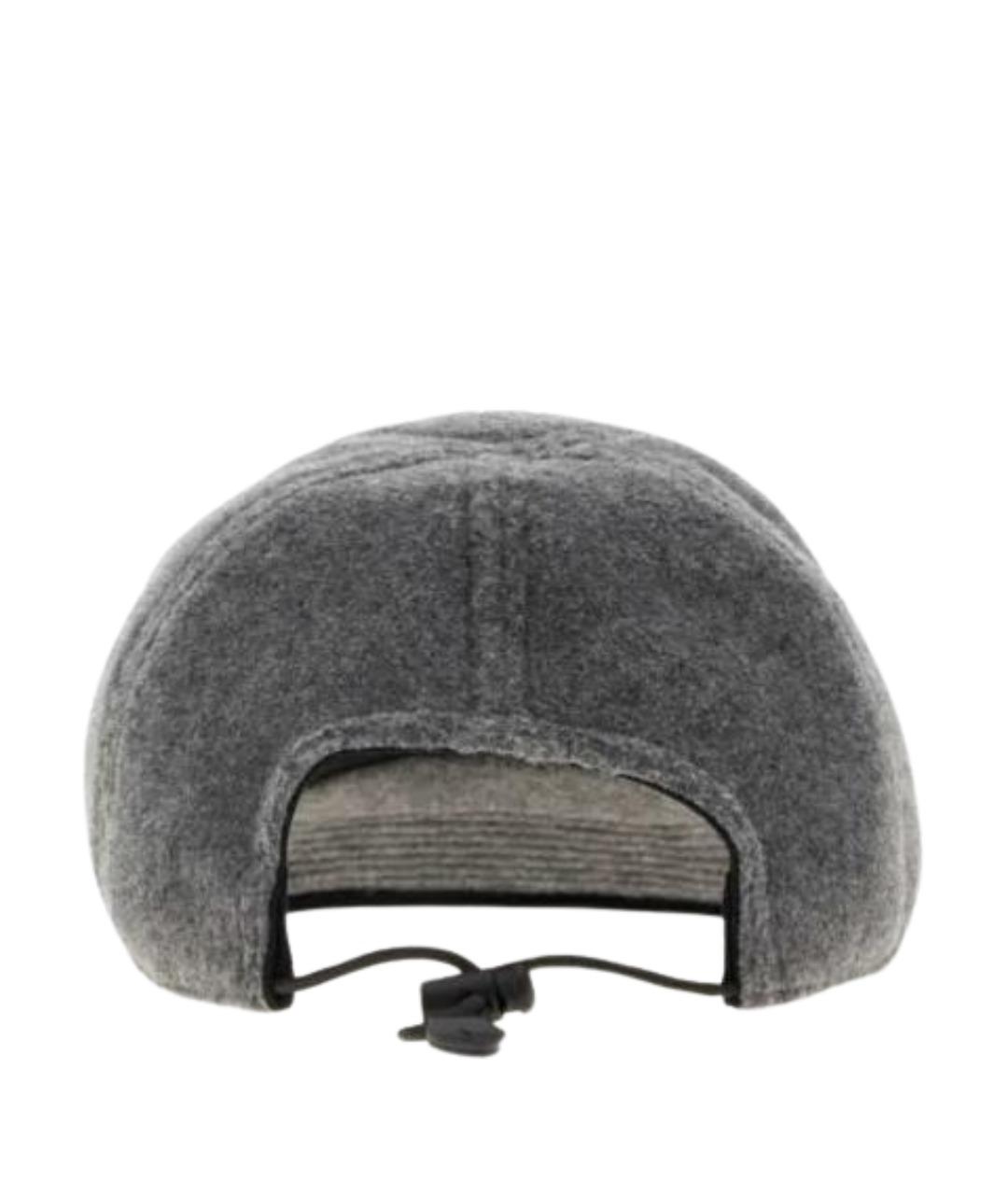 MIU MIU Серая кепка, фото 4