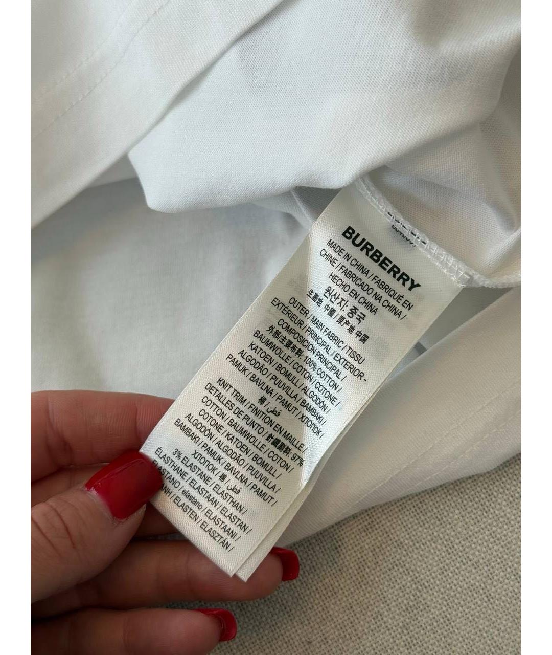 BURBERRY Футболка, фото 5