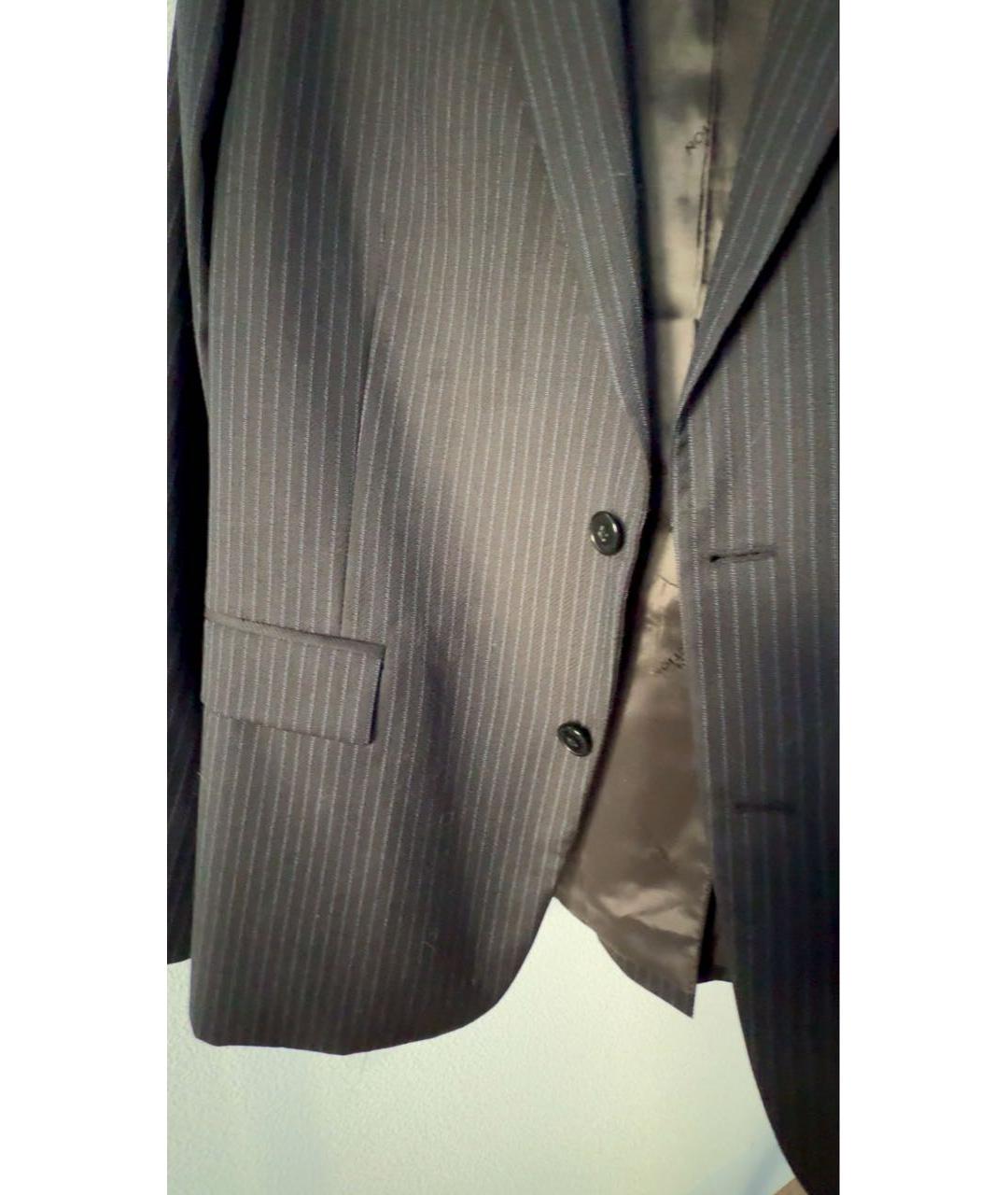 VERSACE COLLECTION Серый шерстяной пиджак, фото 6