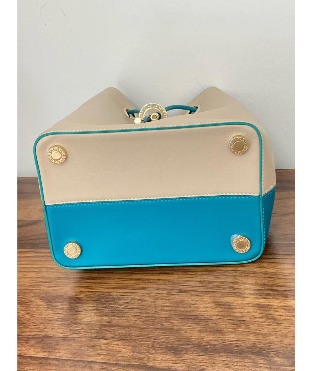 BVLGARI Кожаная сумка тоут, фото 5