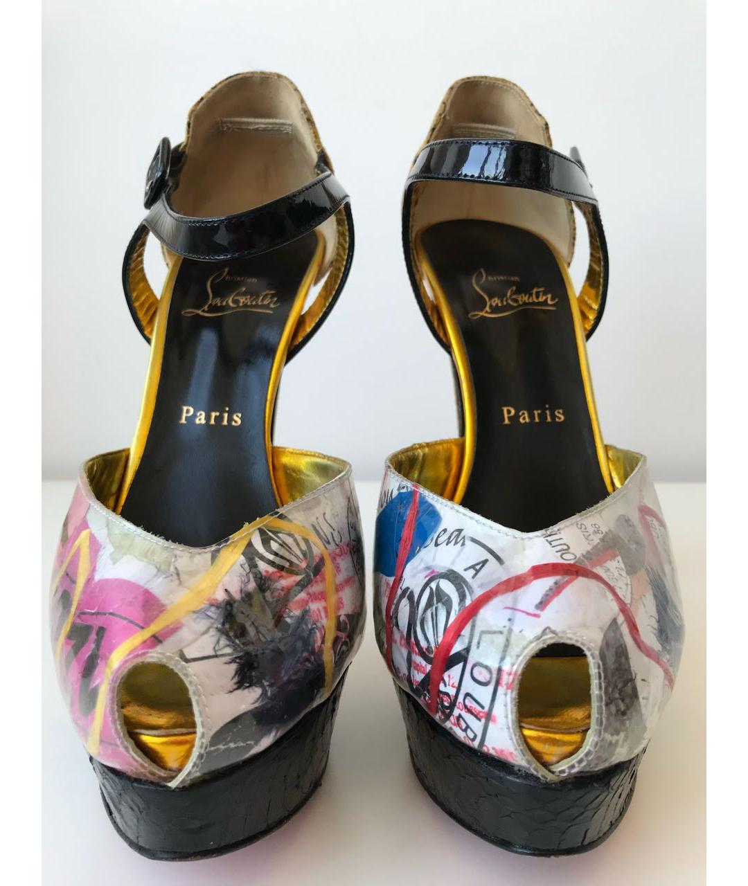 CHRISTIAN LOUBOUTIN Мульти туфли, фото 2