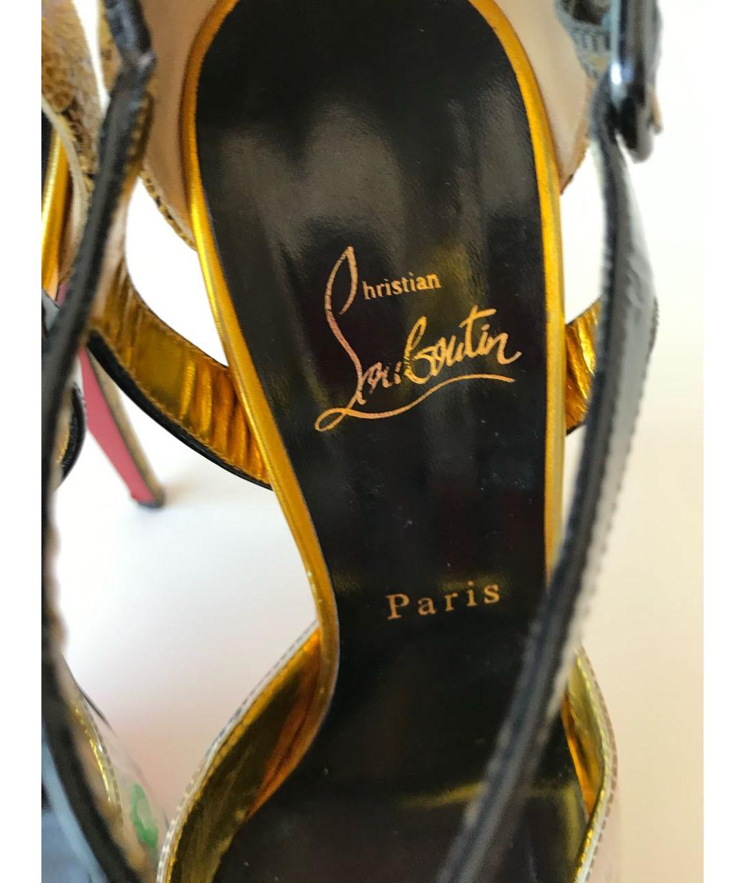 CHRISTIAN LOUBOUTIN Мульти туфли, фото 5