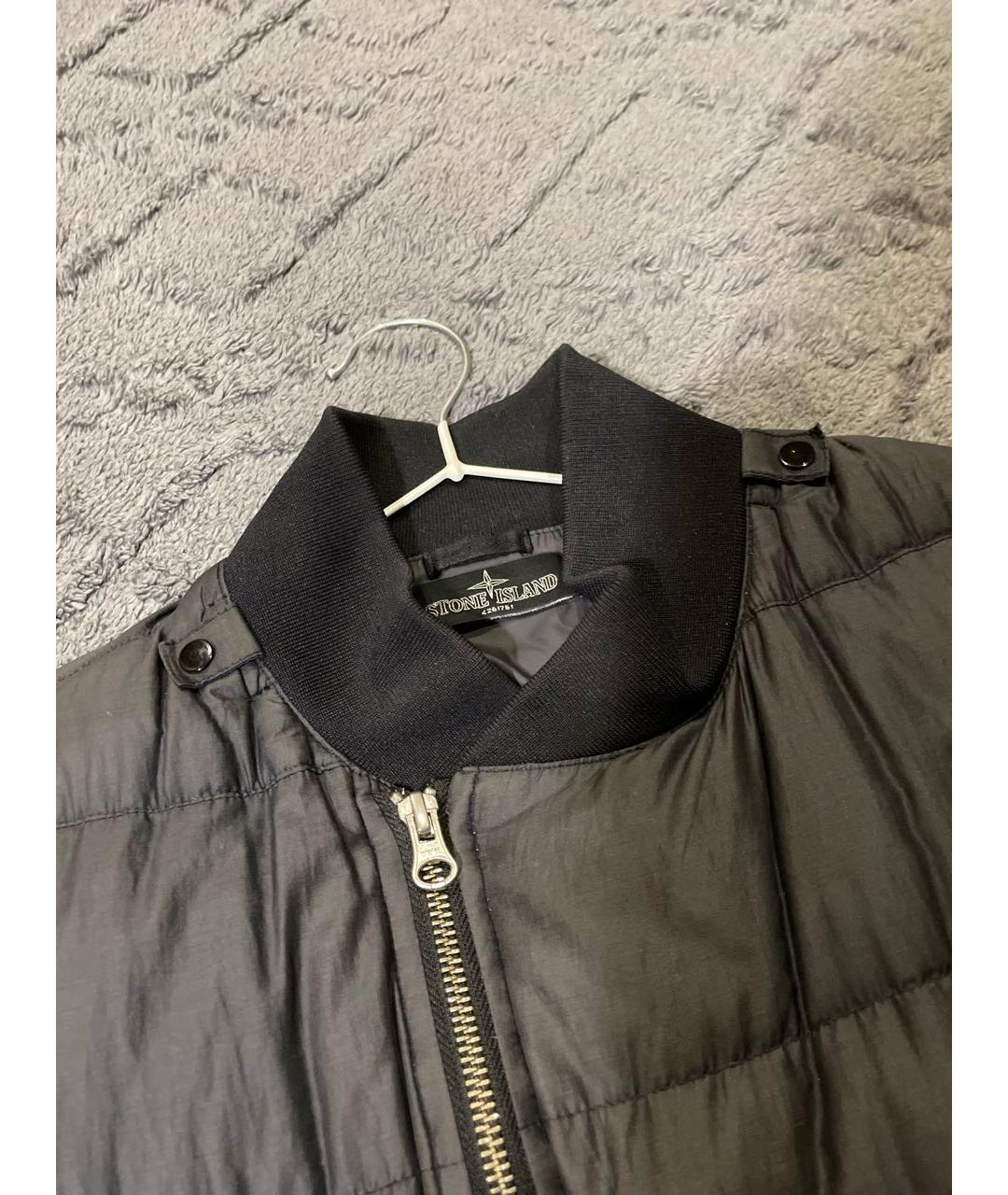 STONE ISLAND SHADOW PROJECT Черный полиэстеровый жилет, фото 2