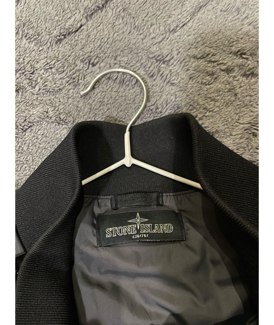STONE ISLAND SHADOW PROJECT Черный полиэстеровый жилет, фото 3