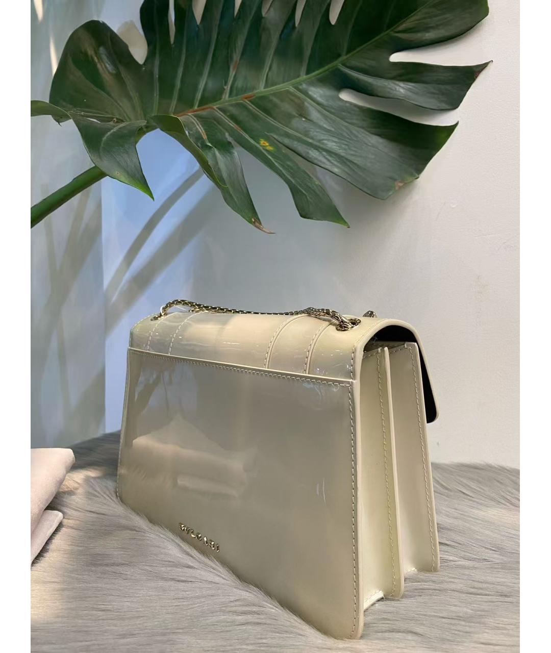 BVLGARI Белая сумка через плечо, фото 4