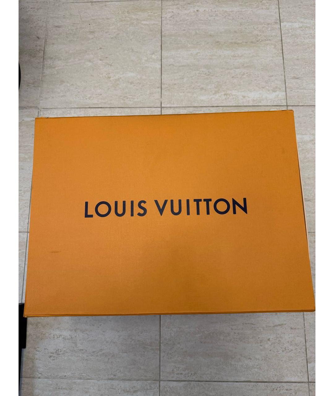 LOUIS VUITTON Коричневый чемодан, фото 8