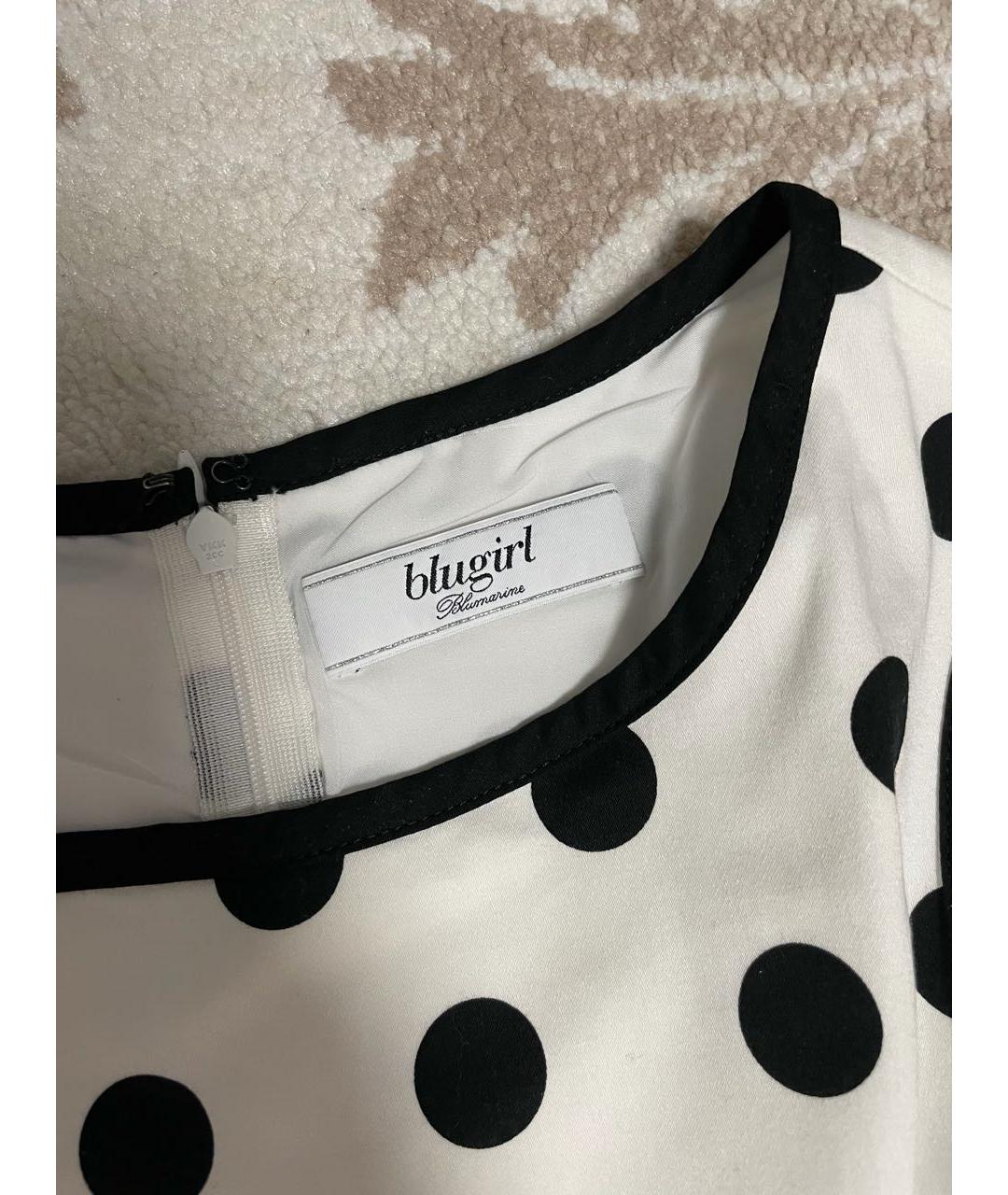 BLUMARINE Хлопковое повседневное платье, фото 3