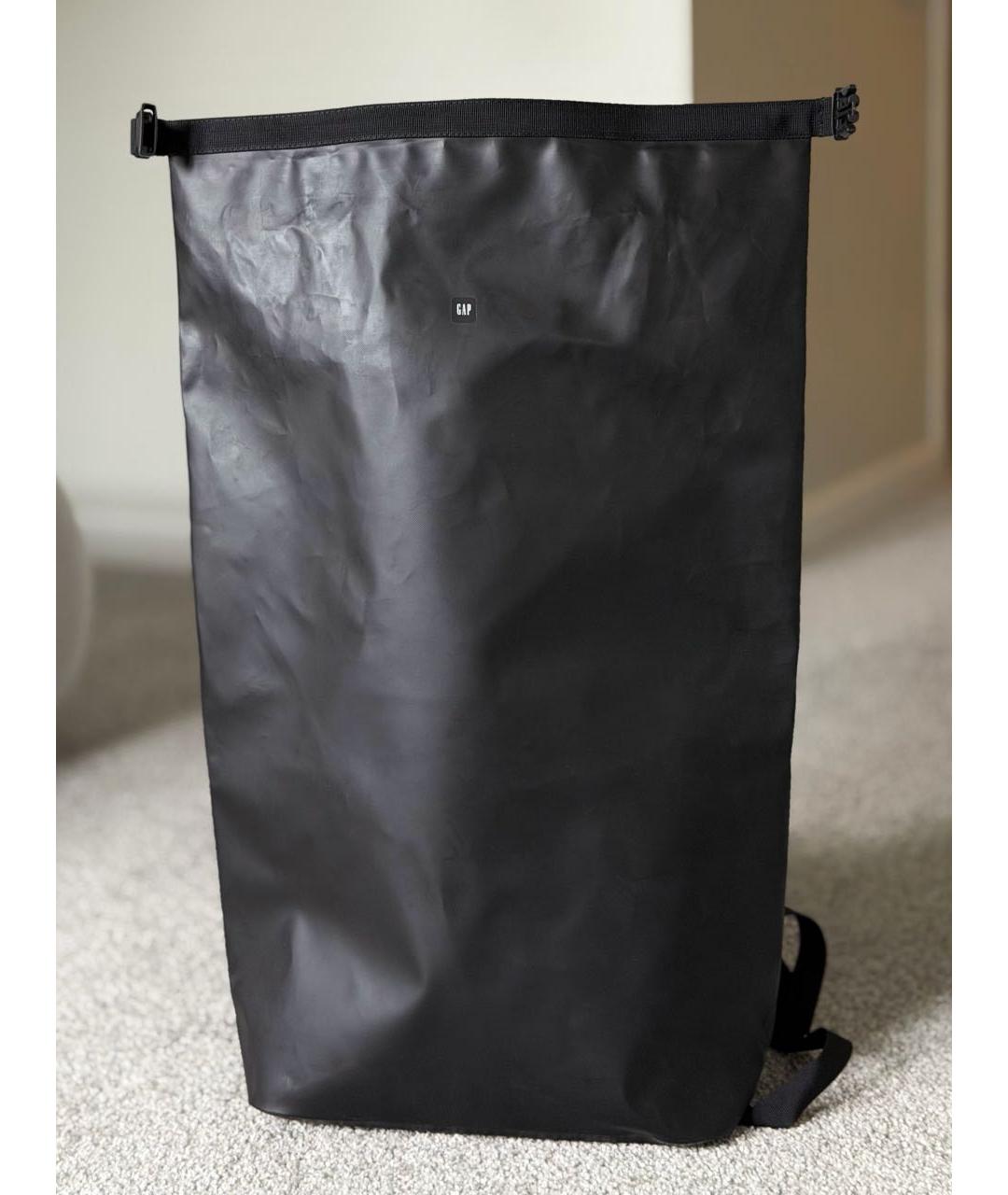 YEEZY Черный синтетический рюкзак, фото 2