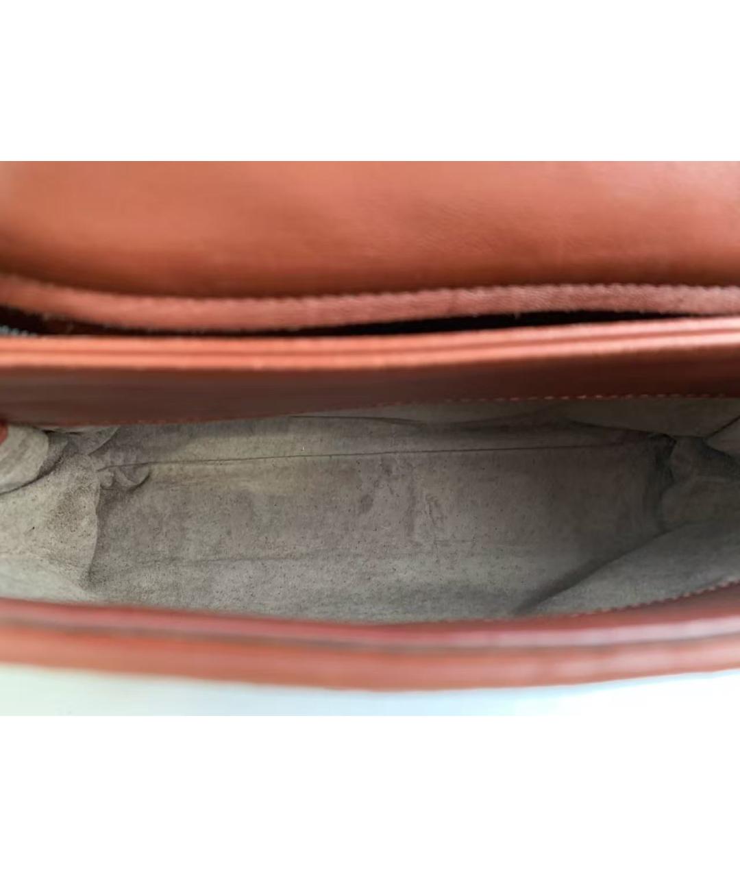 BOTTEGA VENETA Коричневый кожаный рюкзак, фото 6