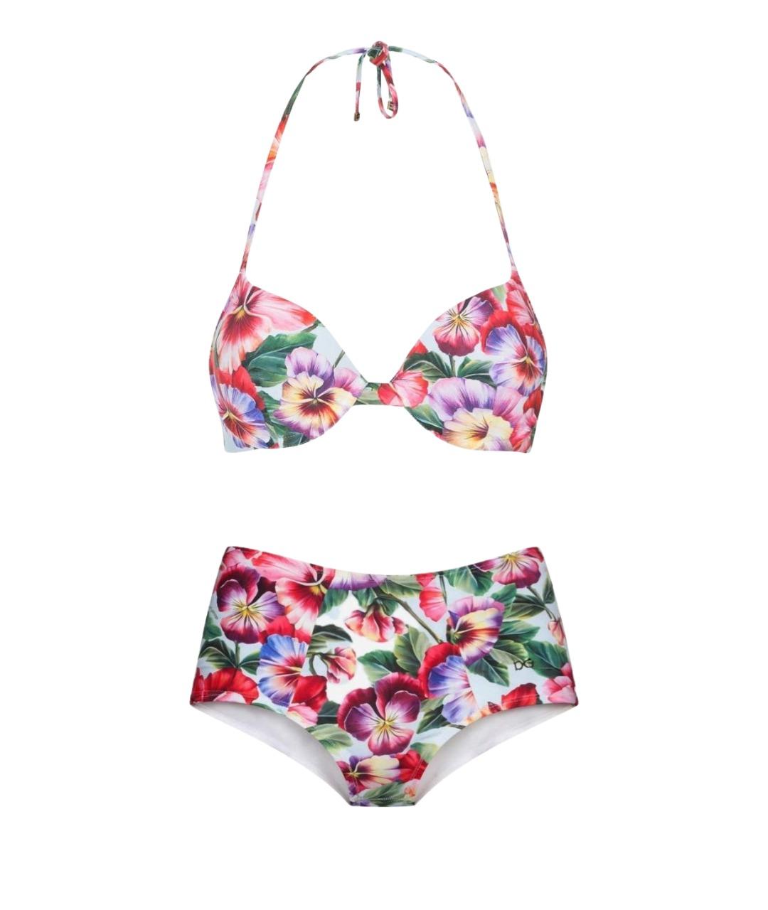 DOLCE&GABBANA Мульти купальник, фото 1