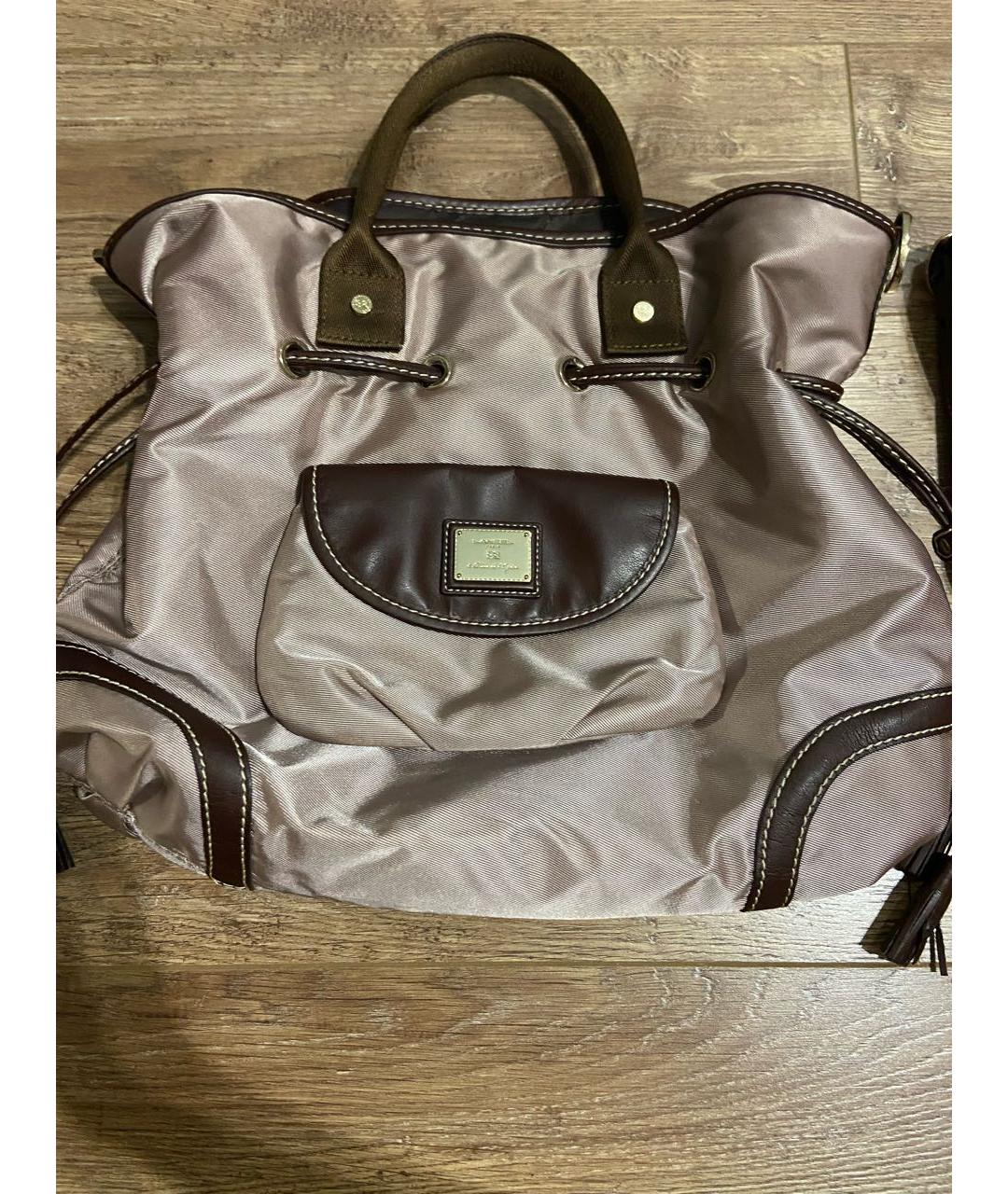 LANCEL Розовая сумка тоут, фото 3