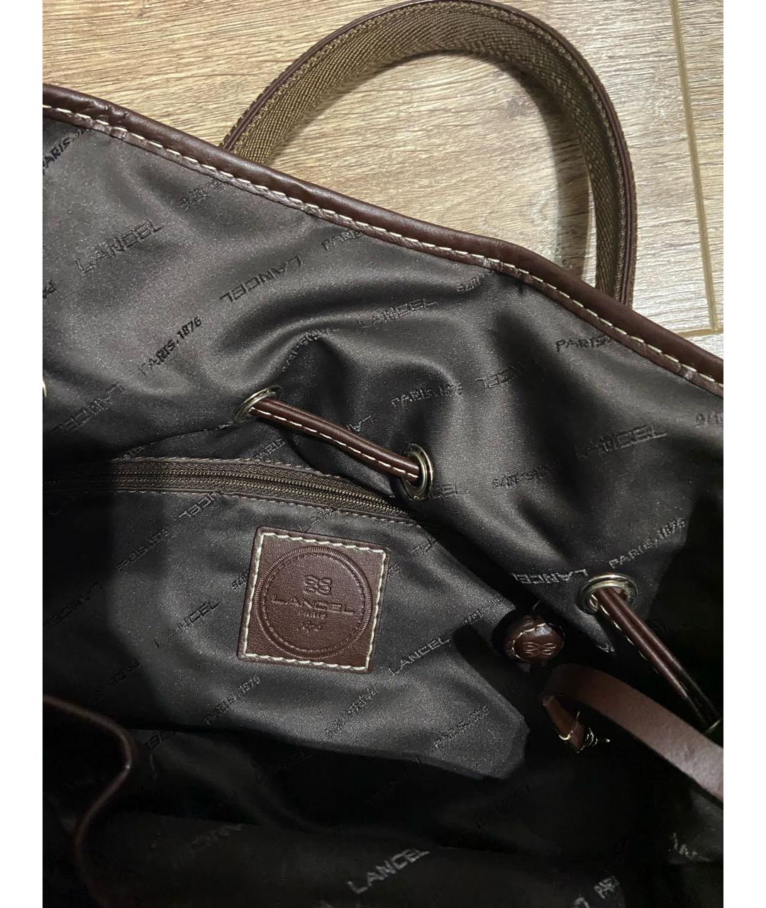 LANCEL Розовая сумка тоут, фото 4