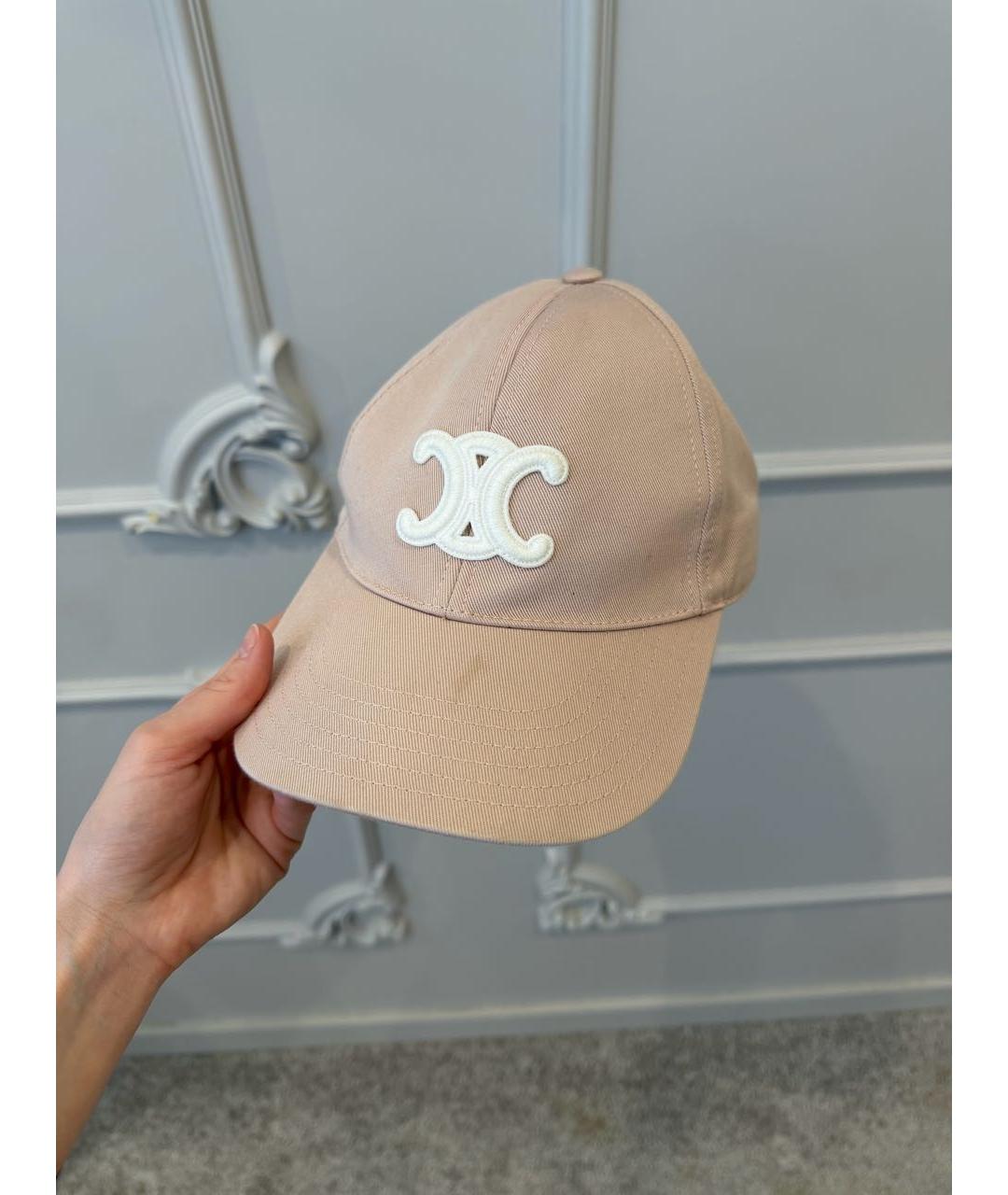 CELINE Розовая кепка, фото 6