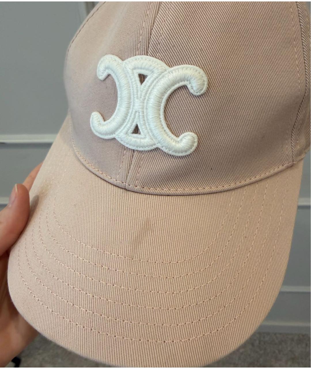 CELINE Розовая кепка, фото 4