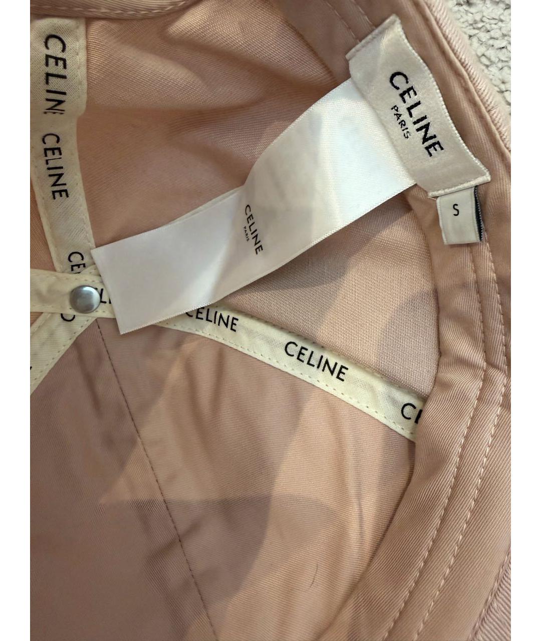 CELINE Розовая кепка, фото 5