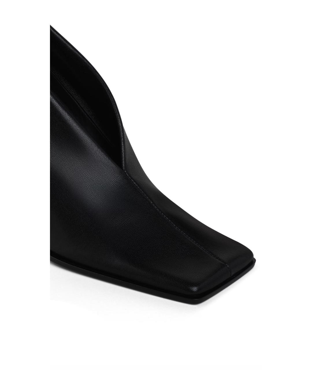 ALAIA Черные кожаные кроссовки, фото 4