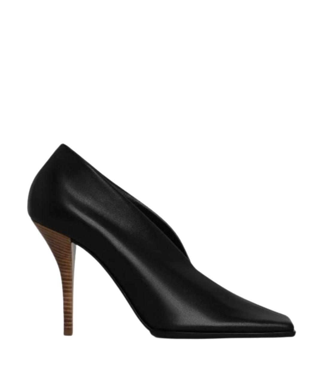 ALAIA Черные кожаные кроссовки, фото 1