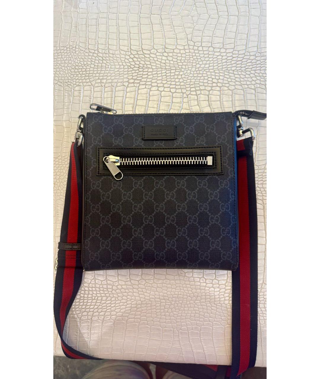 GUCCI Серая сумка на плечо, фото 8