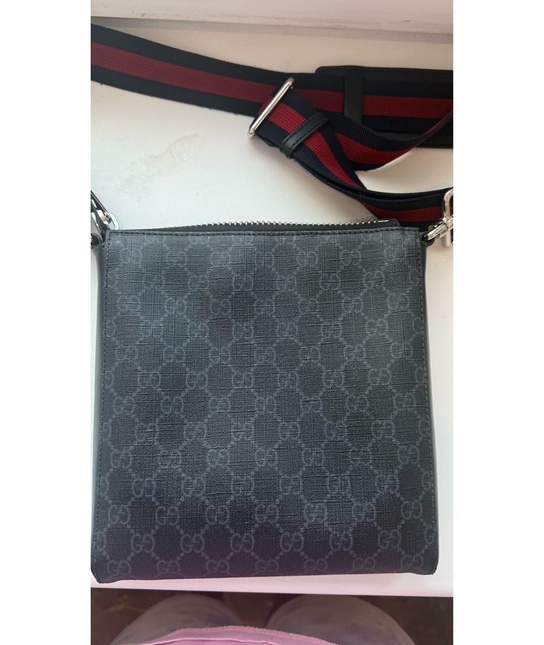 GUCCI Серая сумка на плечо, фото 2