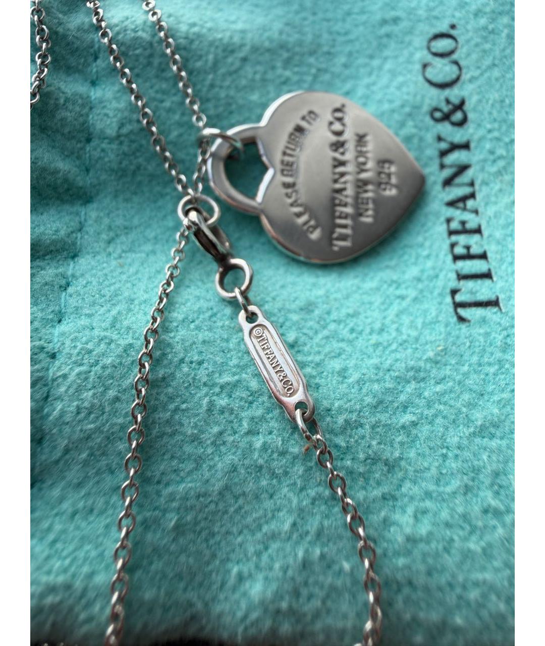 TIFFANY&CO Серебряное серебряное колье, фото 3