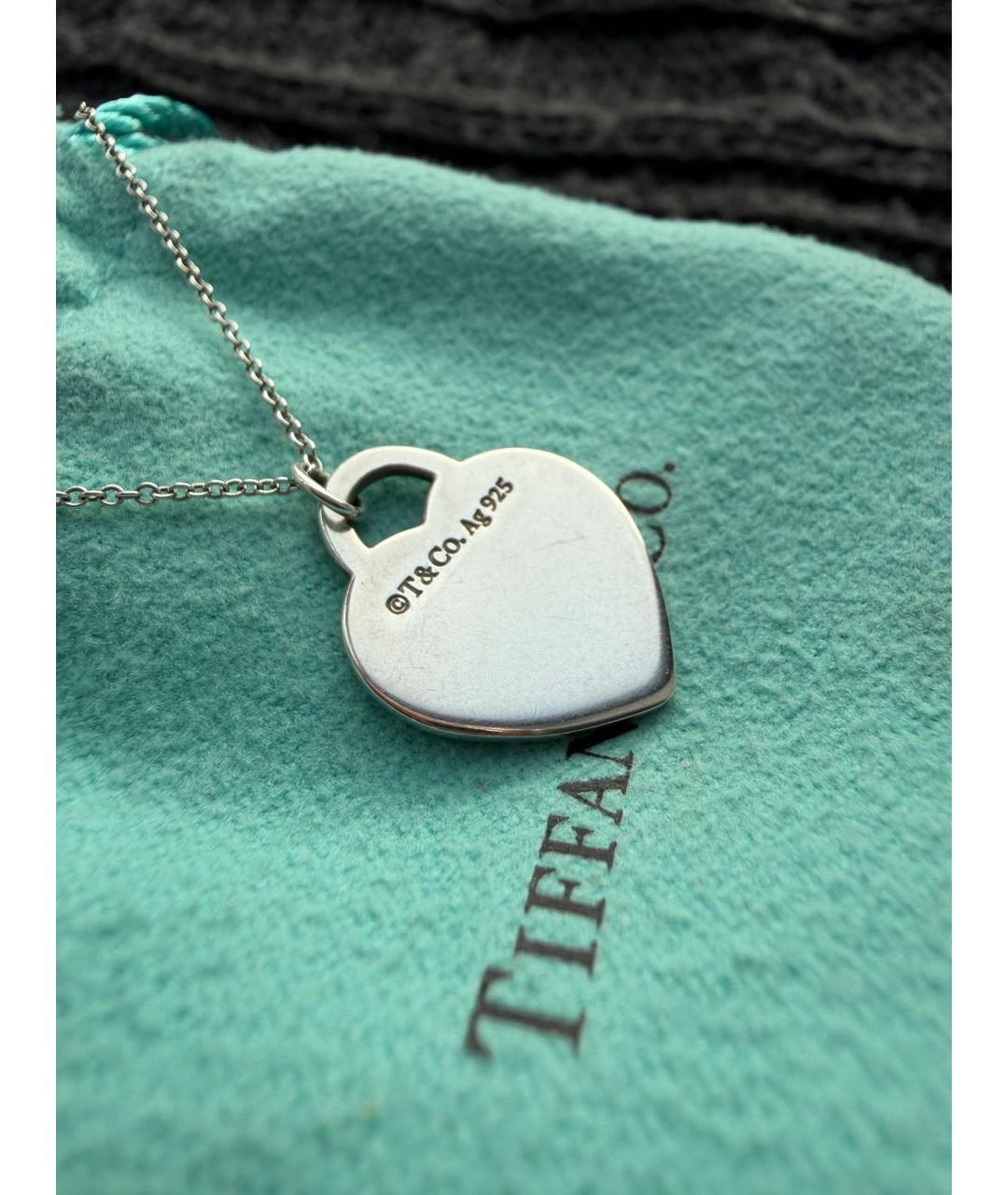 TIFFANY&CO Серебряное серебряное колье, фото 5