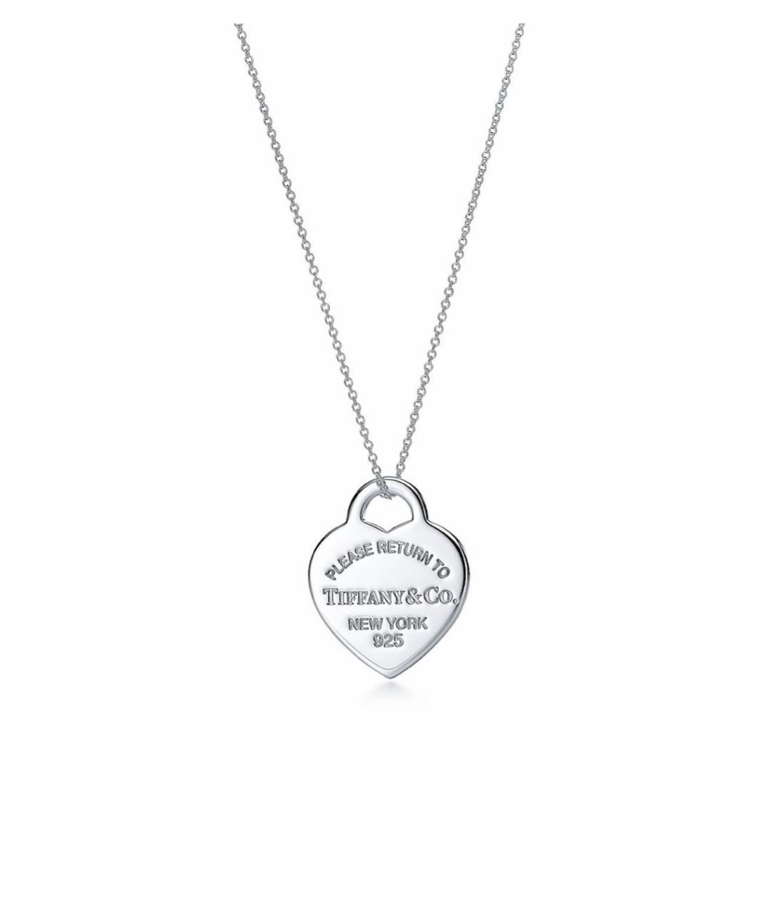 TIFFANY&CO Серебряное серебряное колье, фото 9