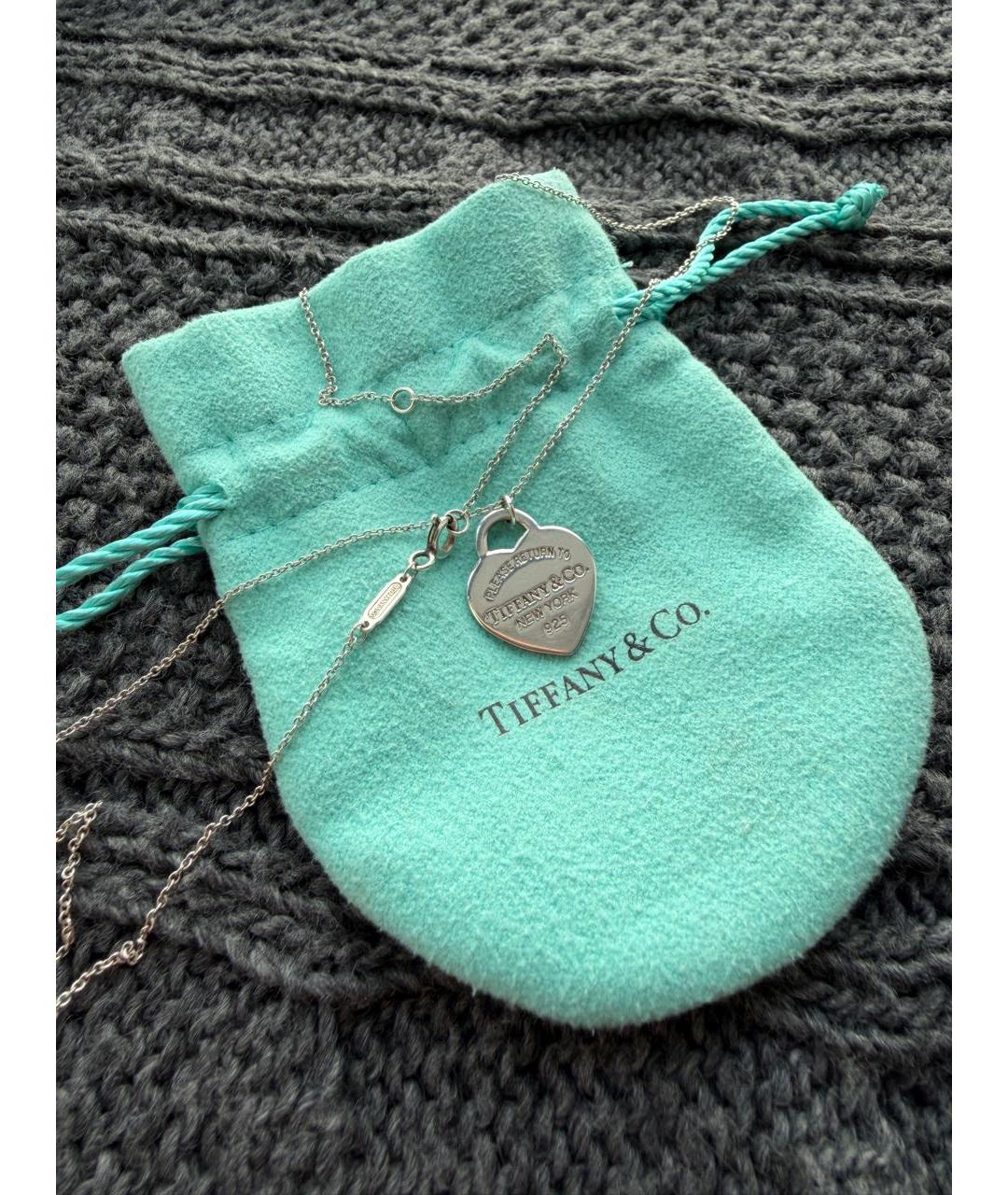 TIFFANY&CO Серебряное серебряное колье, фото 2