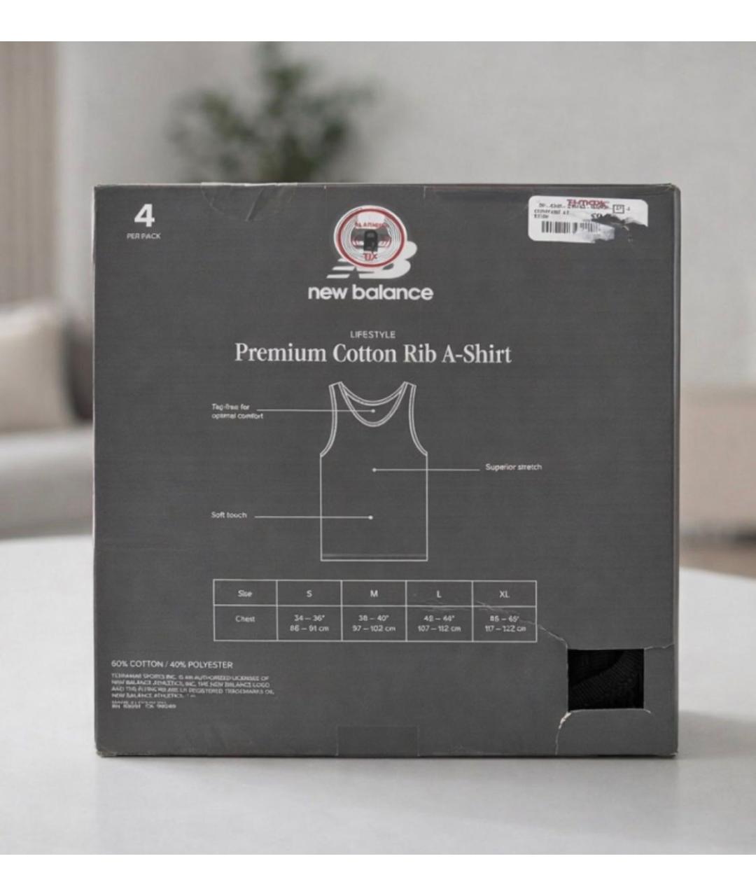 NEW BALANCE Хлопко-полиэстеровая майка, фото 3